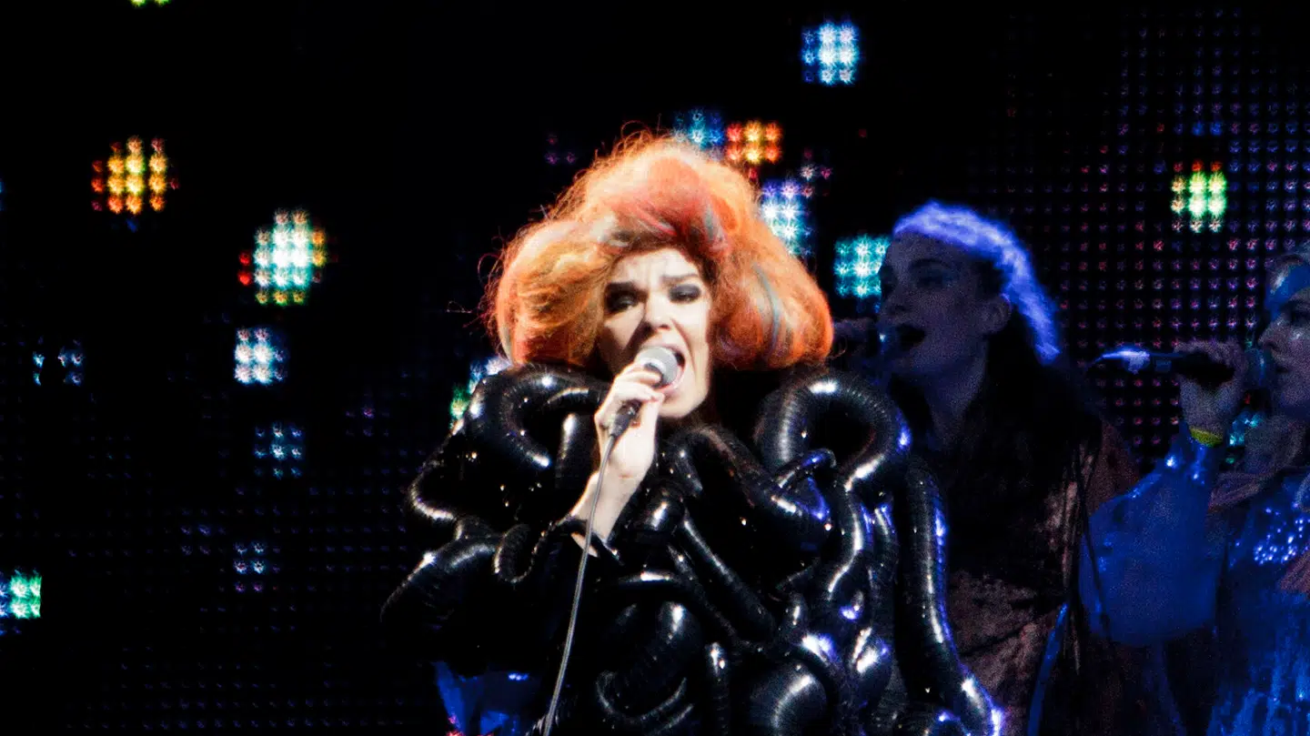 Den islandske verdenskendte sanger Björk melder sig nu ind i debatten om Grønland. (Arkivfoto)