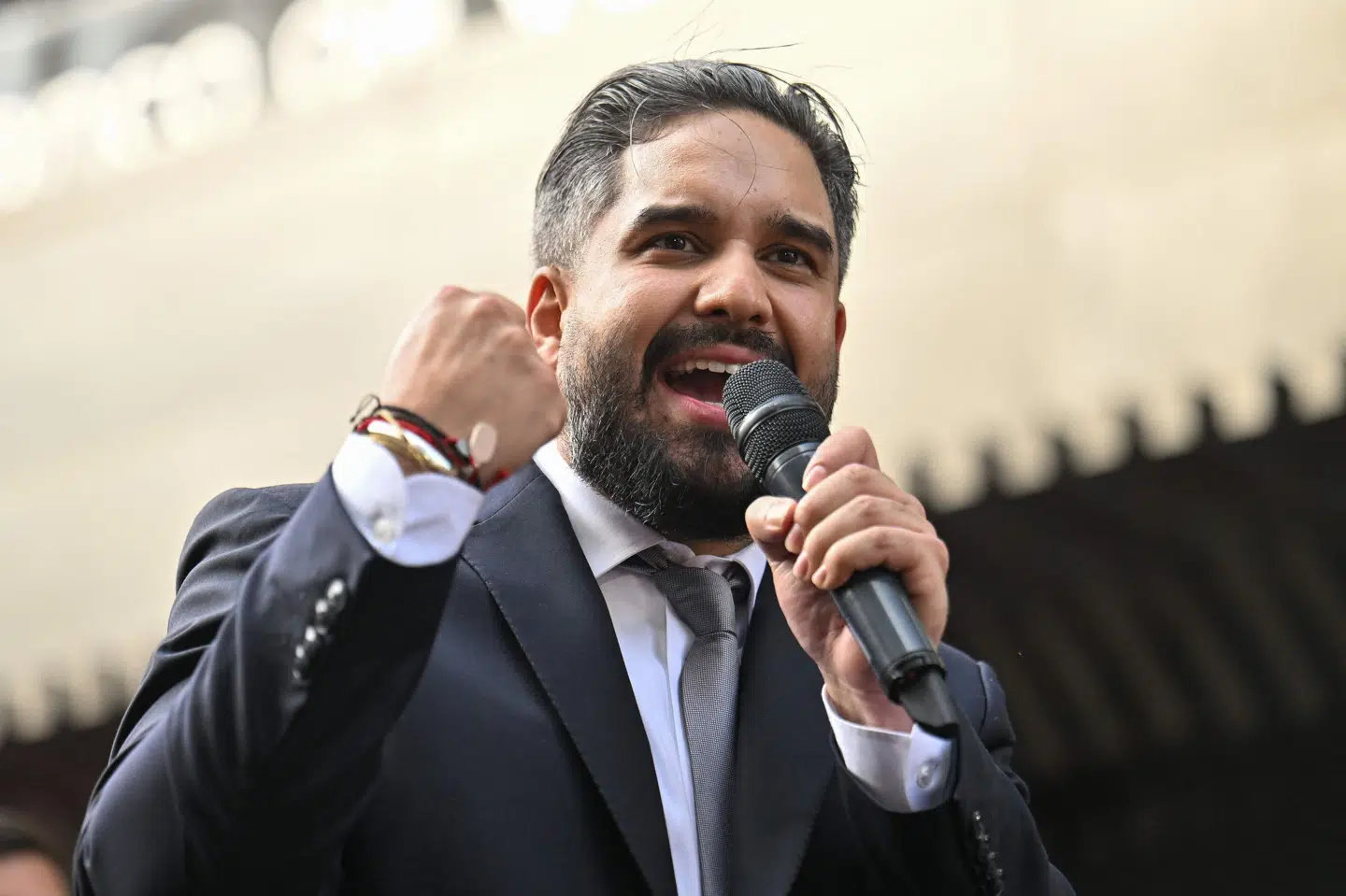 Nicolas Maduro Guerra holdt mandag en tale foran det venezuelanske parlament. I talen forholdt han sig til tilfangetagelsen af sin far.