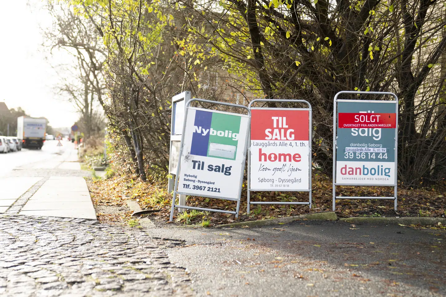 En del af forklaringen på et lavt antal tvangsauktioner er blandt andet et boligmarked, der kører derudaf. Det vurderer privatøkonom Brian Friis Helmer. (Arkivfoto).