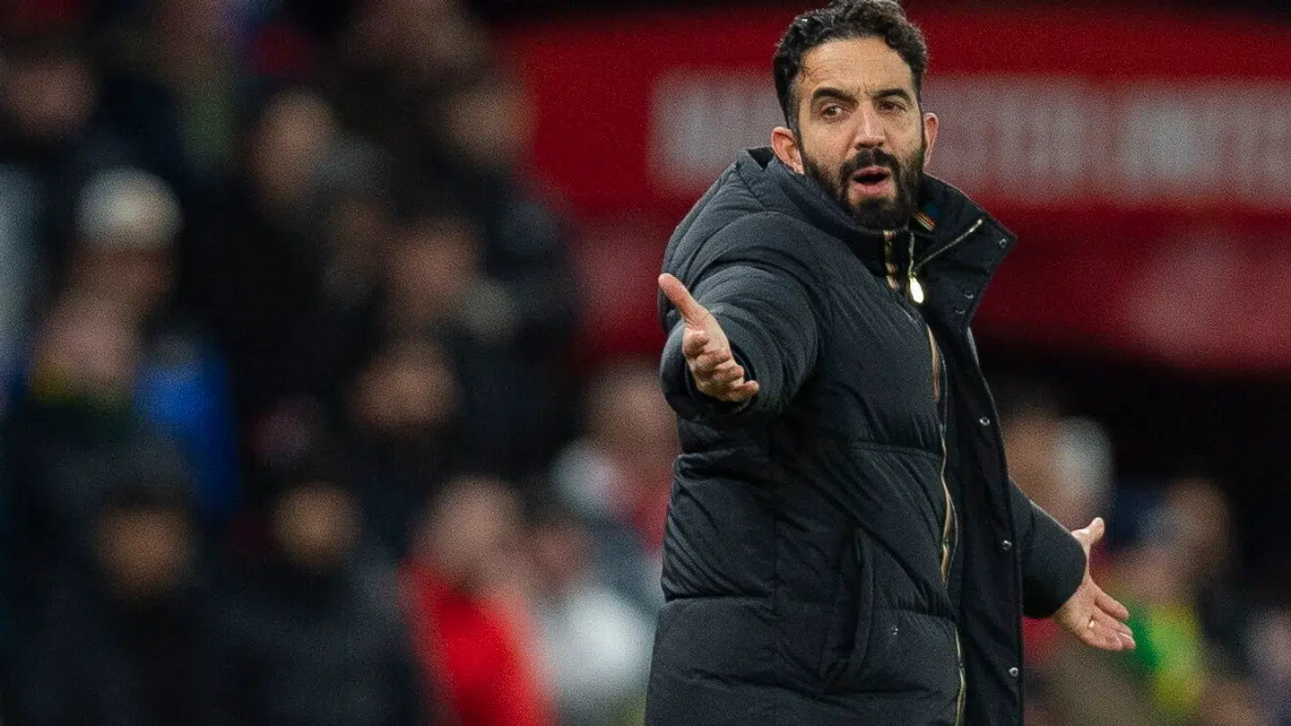 Ruben Amorim blev fyret mandag.