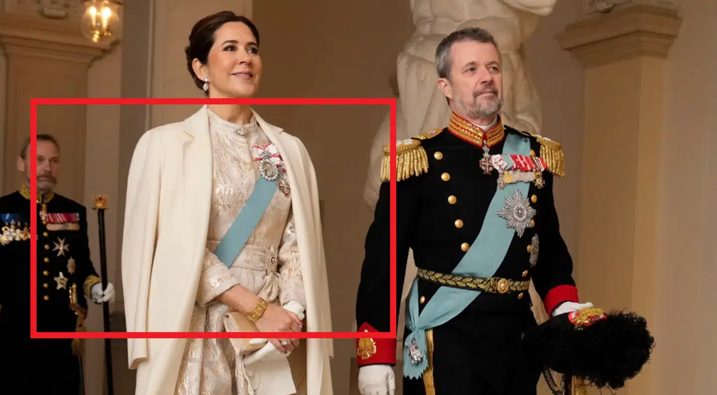 Kongeparret til nytårskur på Christiansborg 6. januar 2026.