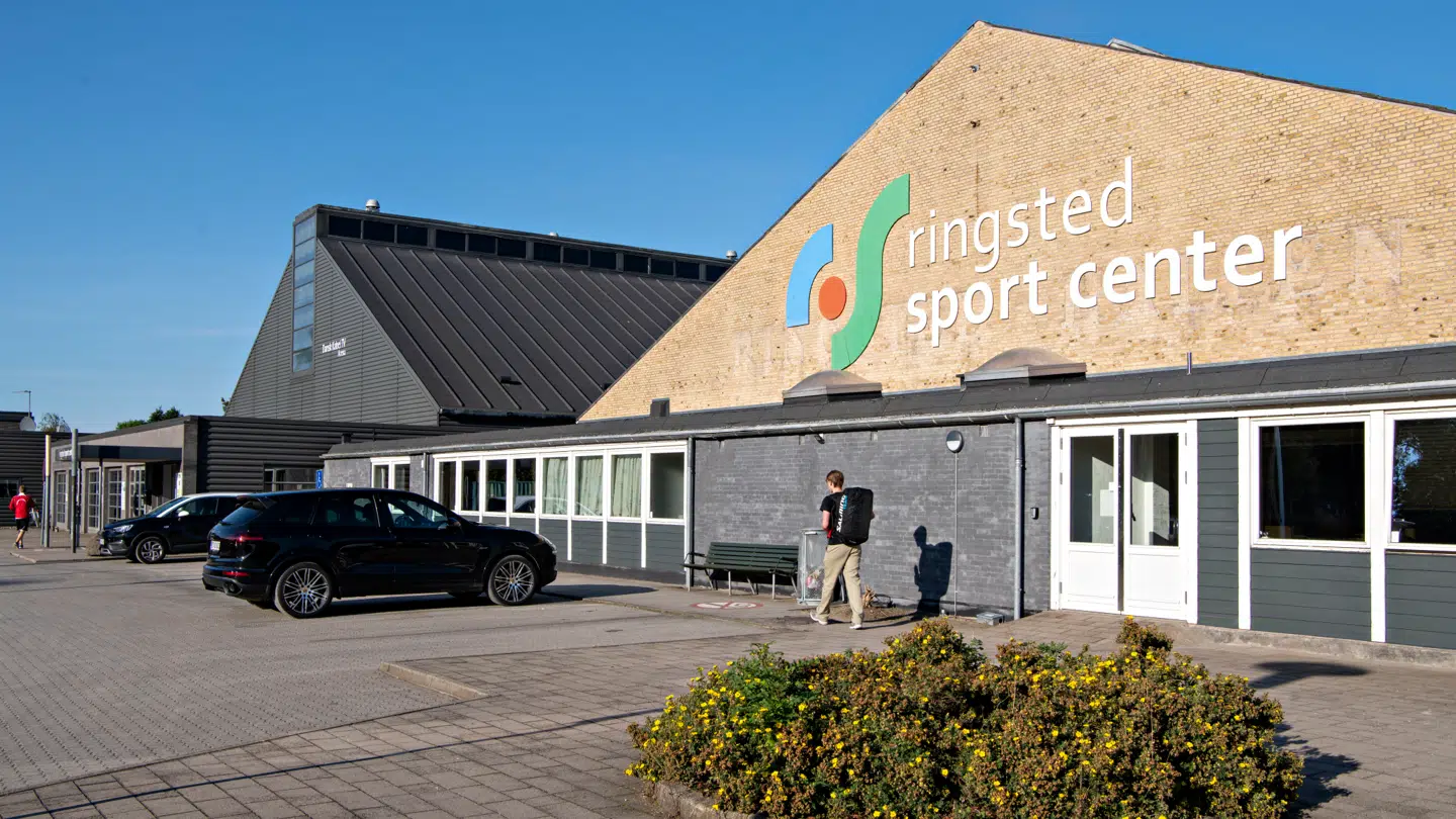Arkivfoto af Ringsted Sportscenter.