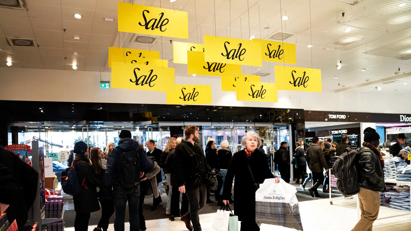 Den amerikanske udsalgsfest har overhalet det klassiske januarudsalg.