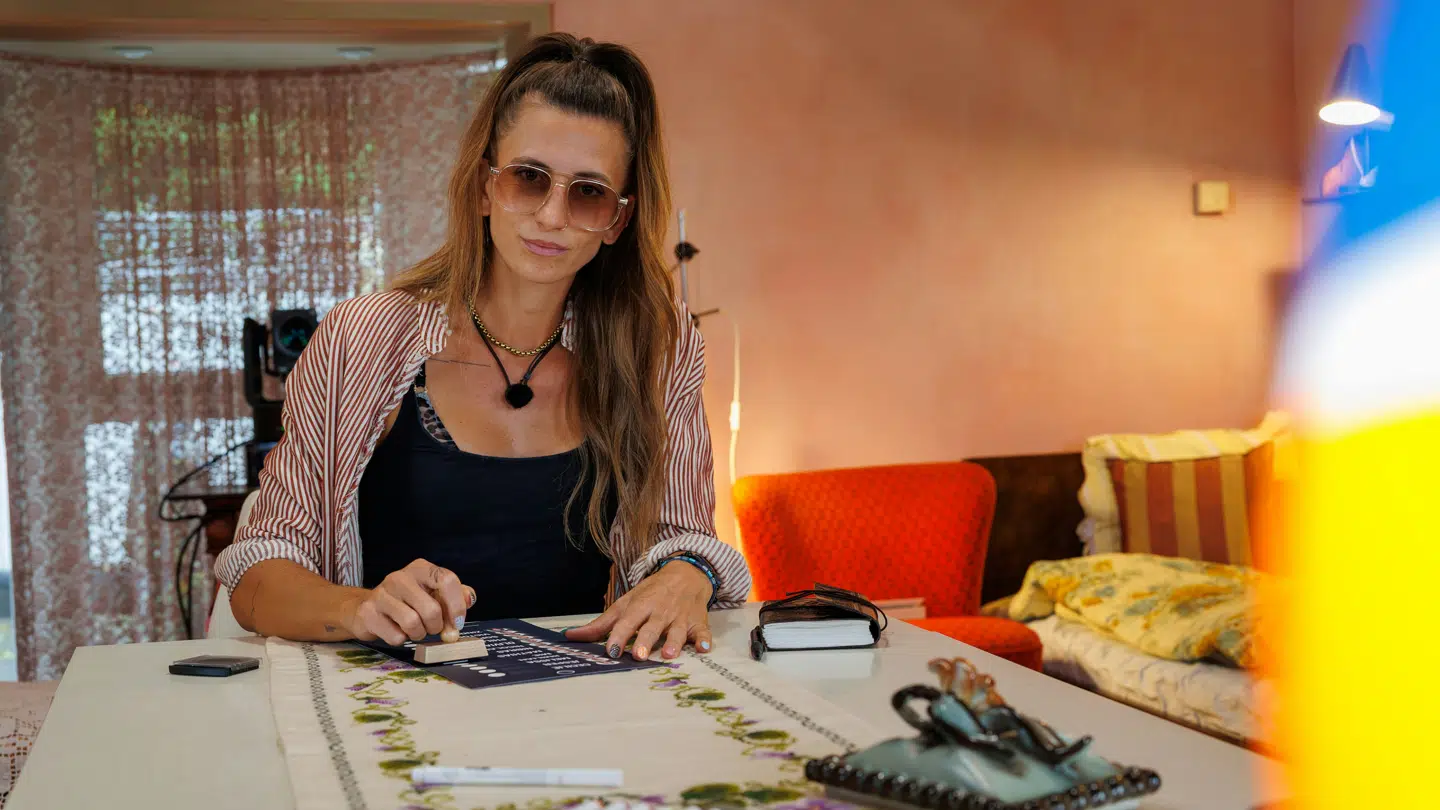 Den tidligere bordtennisspiller Mie Skov er for tiden aktuel som deltager i TV 2-programmet 'Spillet'. Foto: TV 2