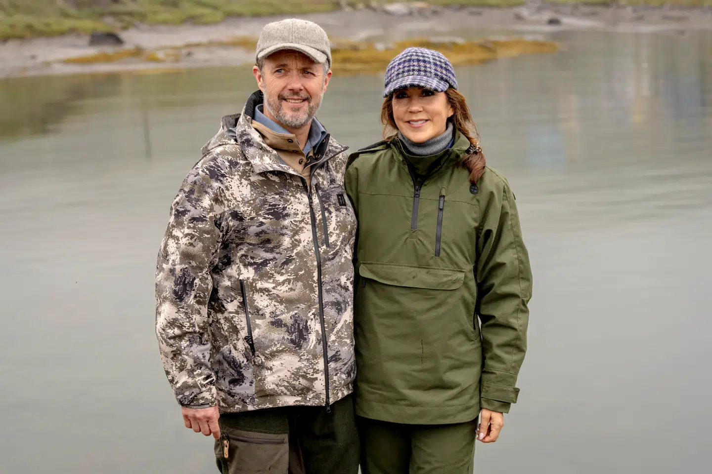 Kongeparret under et officielt besøg i Grønland i 2024.
