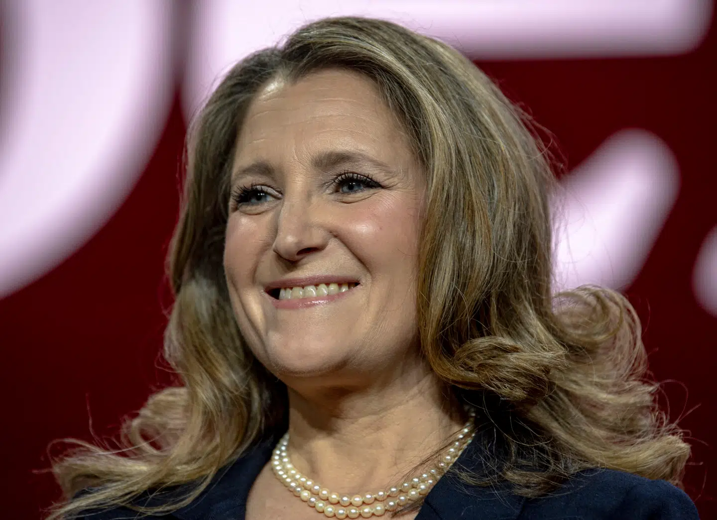 Chrystia Freeland, Canadas tidligere vicestatsminister, arbejder nu for Zelenskyj. Foto: Andrej Ivanov, Scanpix.