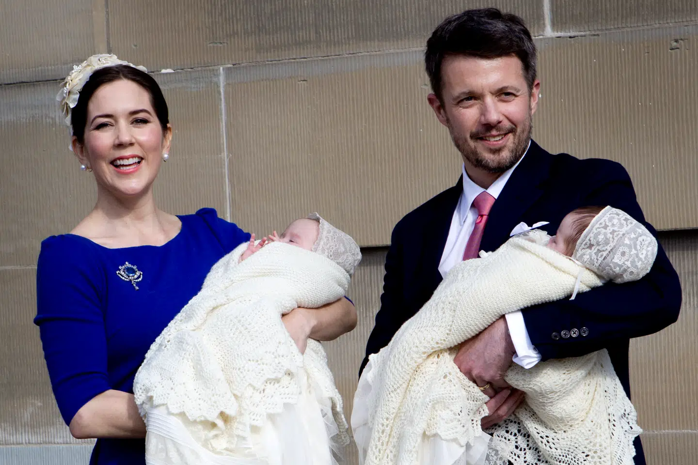 De royale tvillinger blev døbt tilbage i 2011.