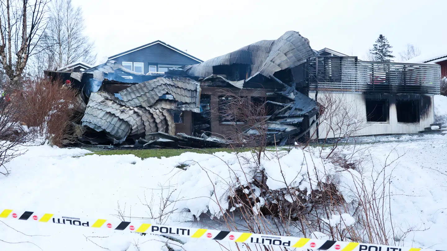 Her ses huset, hvor de to røgdykkere omkom.