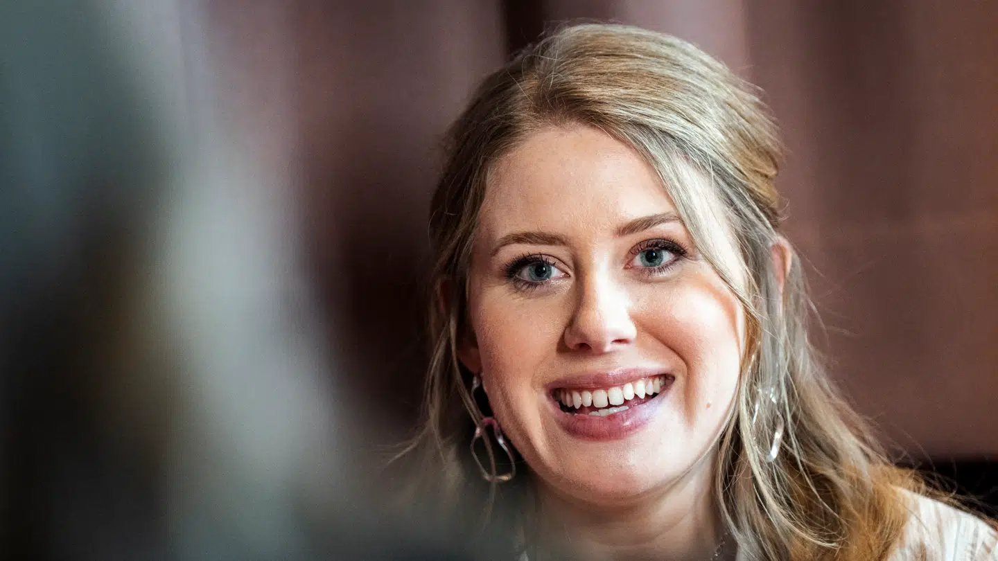 Maria Fantino til TV 2's pressedag på X Factor i København tirsdag den 16. december 2025.