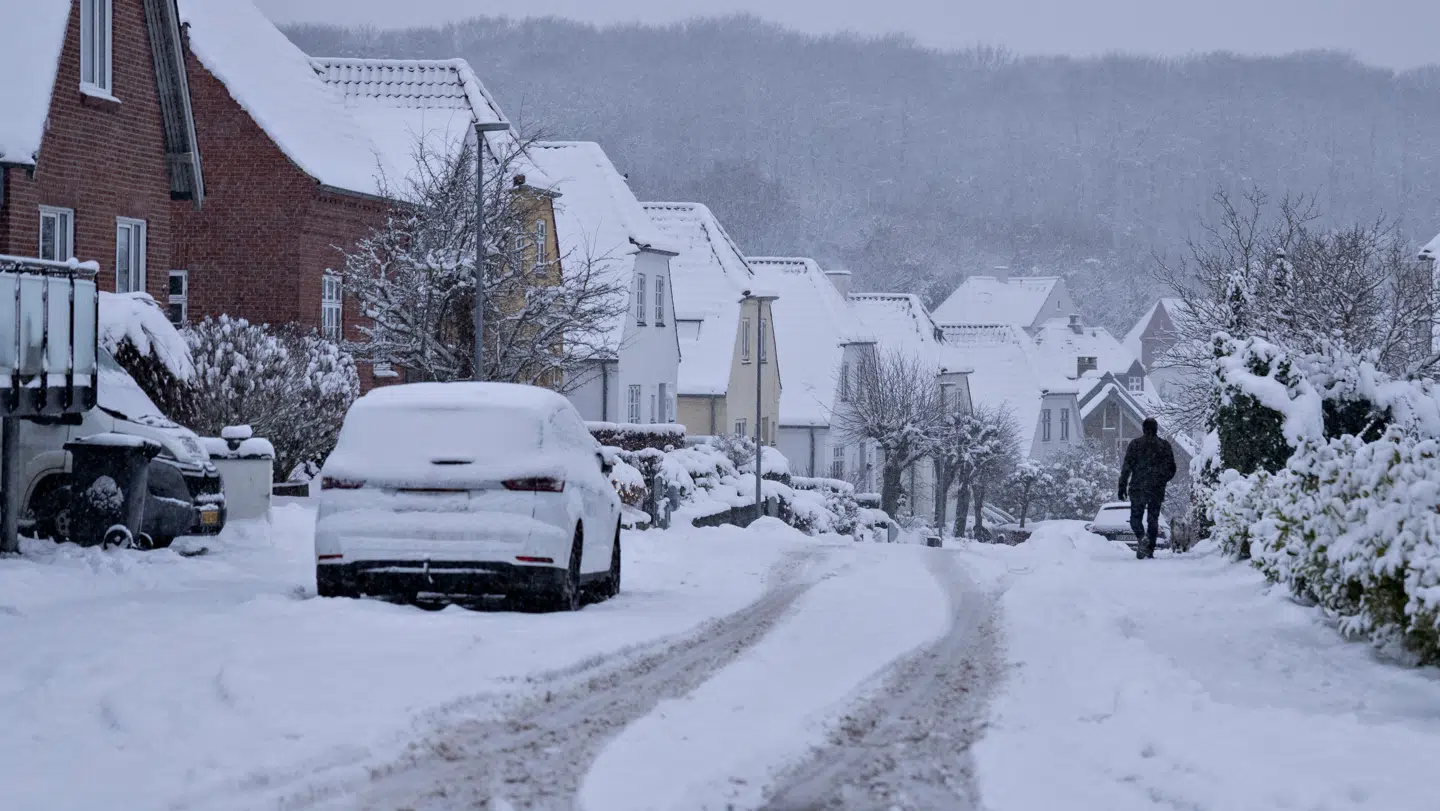 Selvom de snedækkede hustage ser idyllisk ud, kan al den sne og frost ende med at skabe problemer for boligejerne.