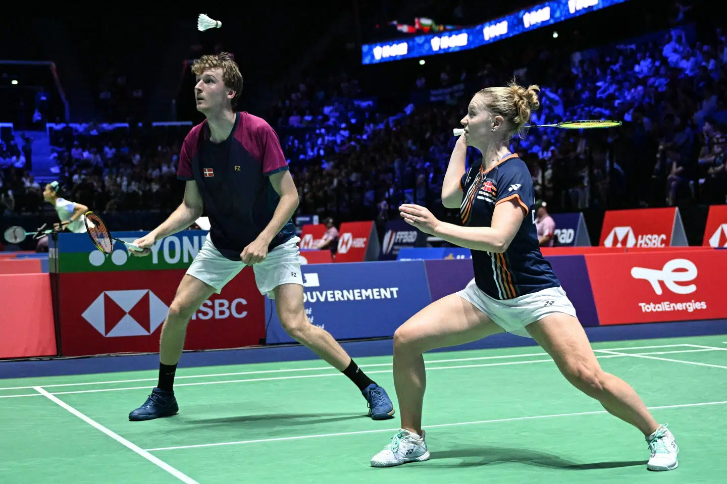 Jesper Toft og Amalie Magelund lå nummer 11 på verdensranglisten forud for sæsonens første Super 1000-turnering. (Arkivfoto).