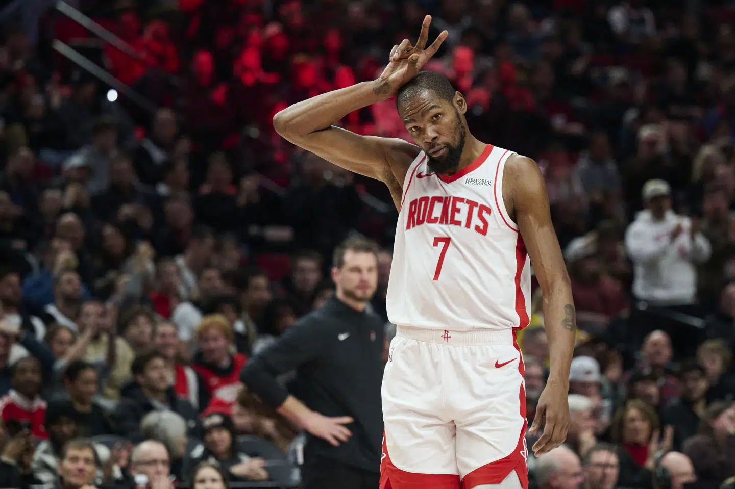 37-årige Kevin Durant har kontrakt med Houston Rockets frem til udgangen af sæsonen 2027/28 og kan nå at rykke yderligere op på pointlisten.