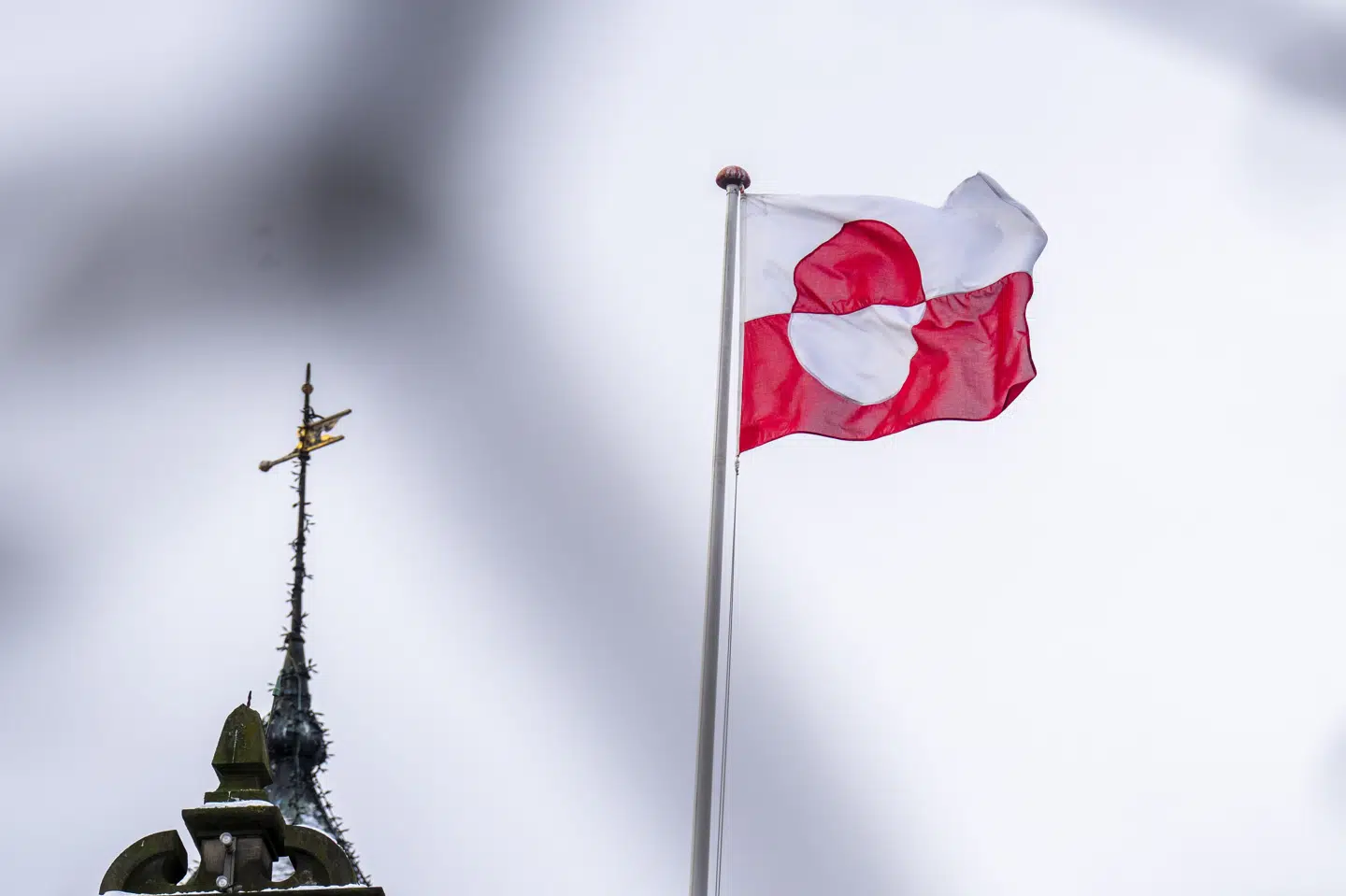 Torsdag vajede det grønlandske flag over Tivoli i København. Den amerikanske præsident, Donald Trump, har den seneste tid gentaget sit ønske om at overtage Grønland. (Arkivfoto).