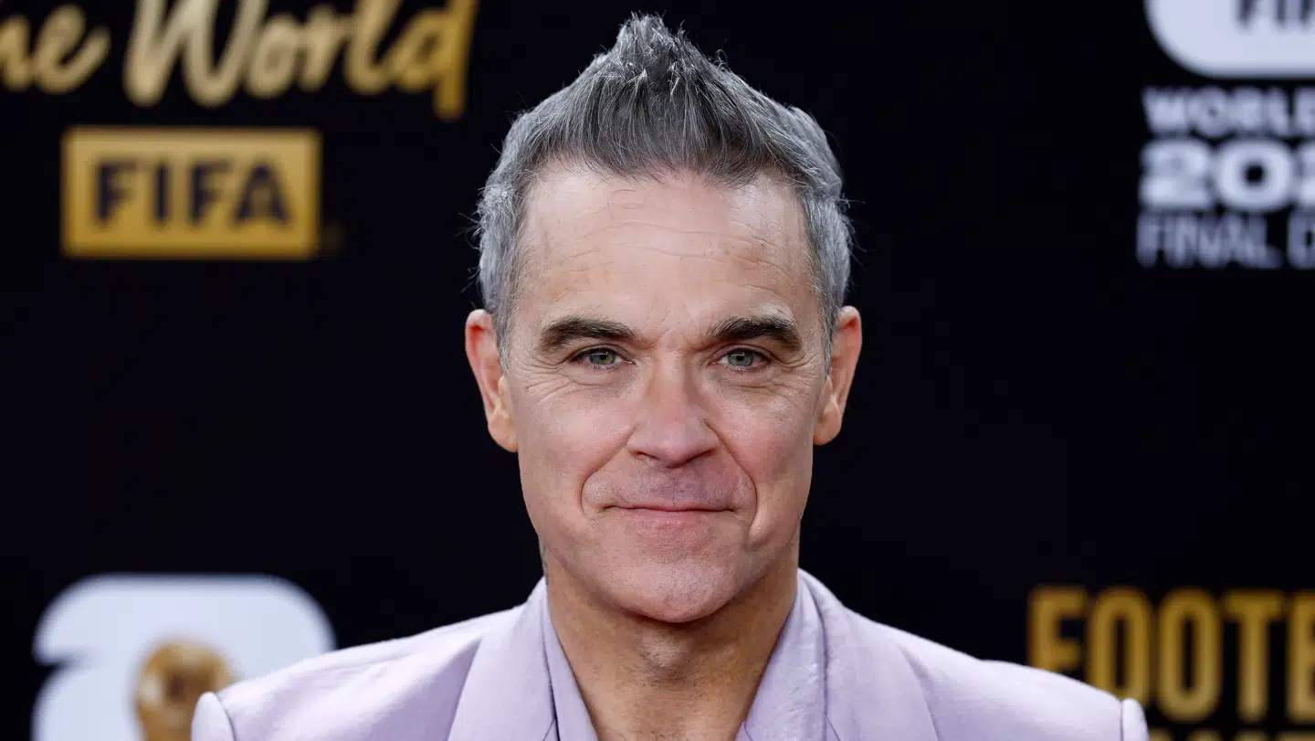 Robbie Williams afslører en stor bekymring hos sin datter i en sms-besked.