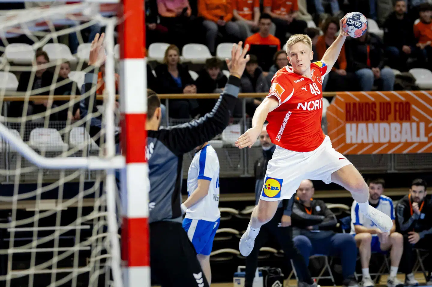 Frederik Bo Andersen spillede en god kamp på højre fløj.