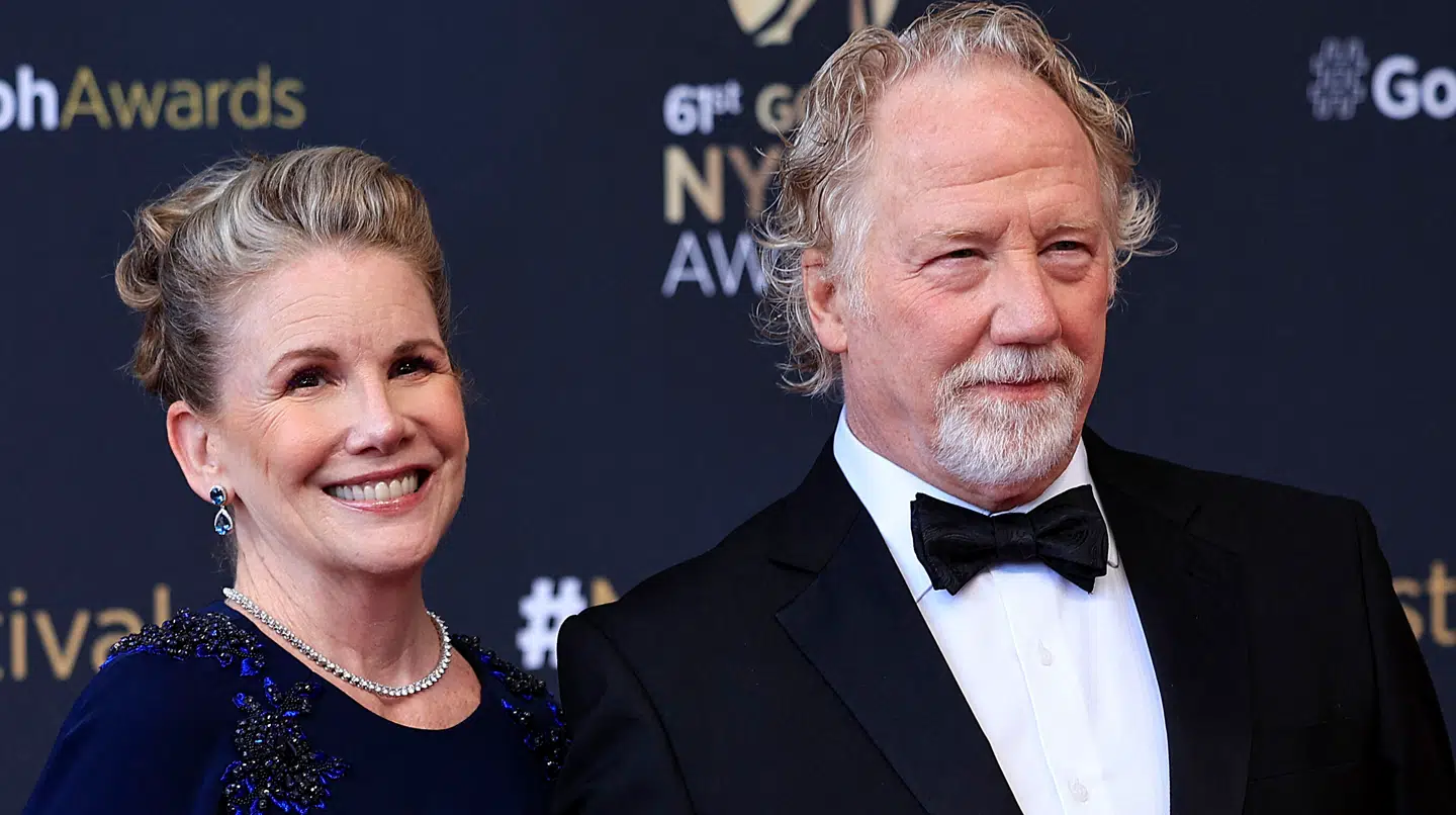 Skuespillerparret Melissa Gilbert og Timothy Busfield.