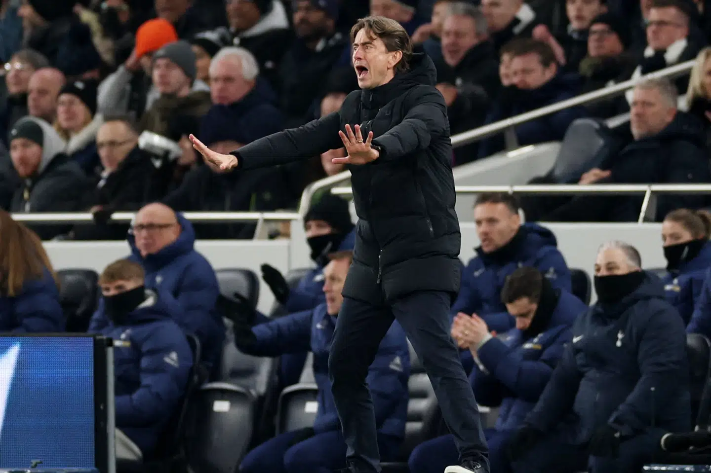 Thomas Frank har vundet beskedne 11 af 31 kampe som Tottenham-træner. 8 kampe er endt uafgjort, mens 12 kampe er tabt.