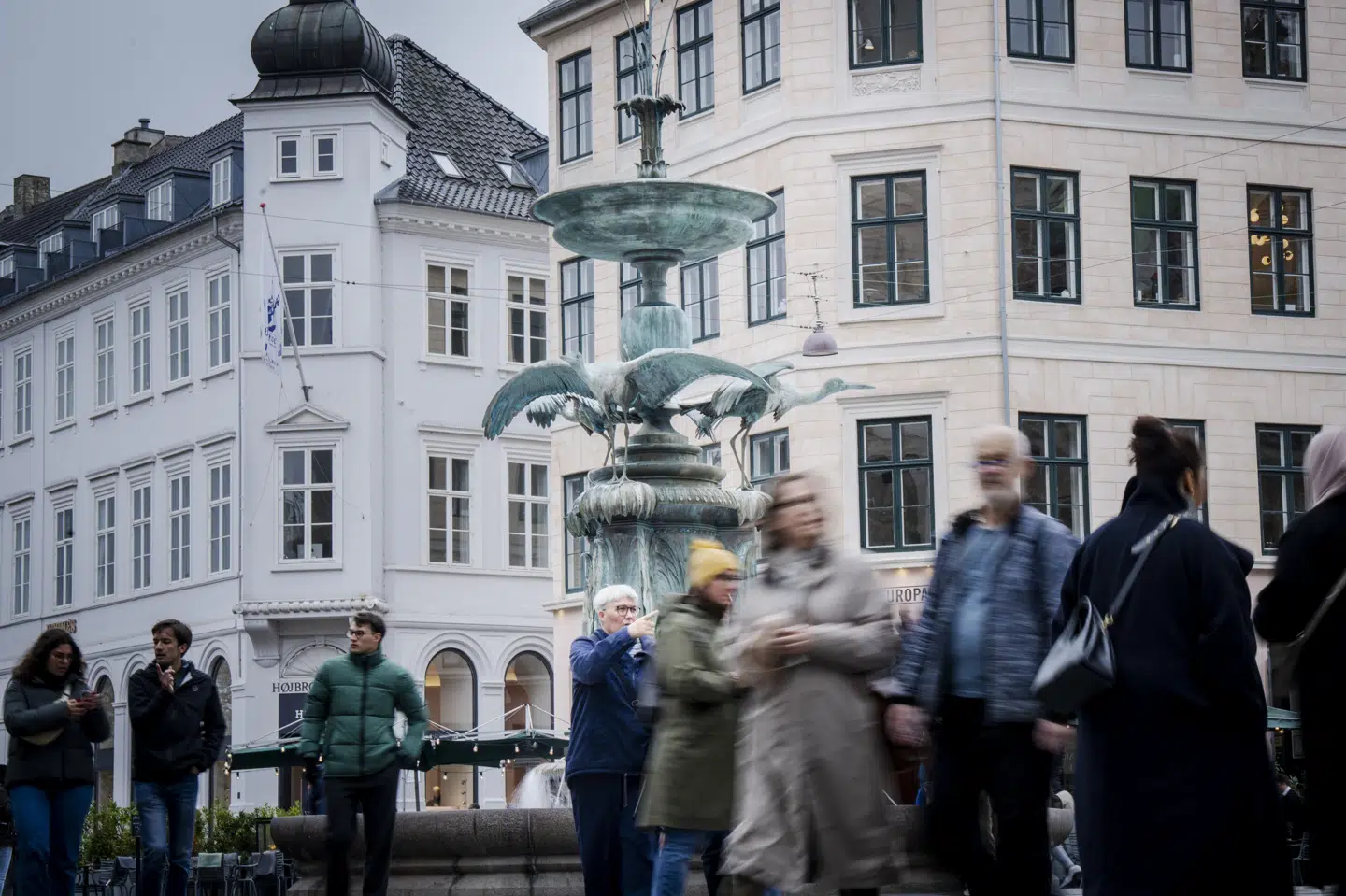 Der er særlig risiko for lomme- og tasketyverier på offentlige steder, hvor mange mennesker samles på lidt plads. Det gælder for eksempel på Strøget i København, skriver Kristeligt Dagblad. (Arkivfoto).