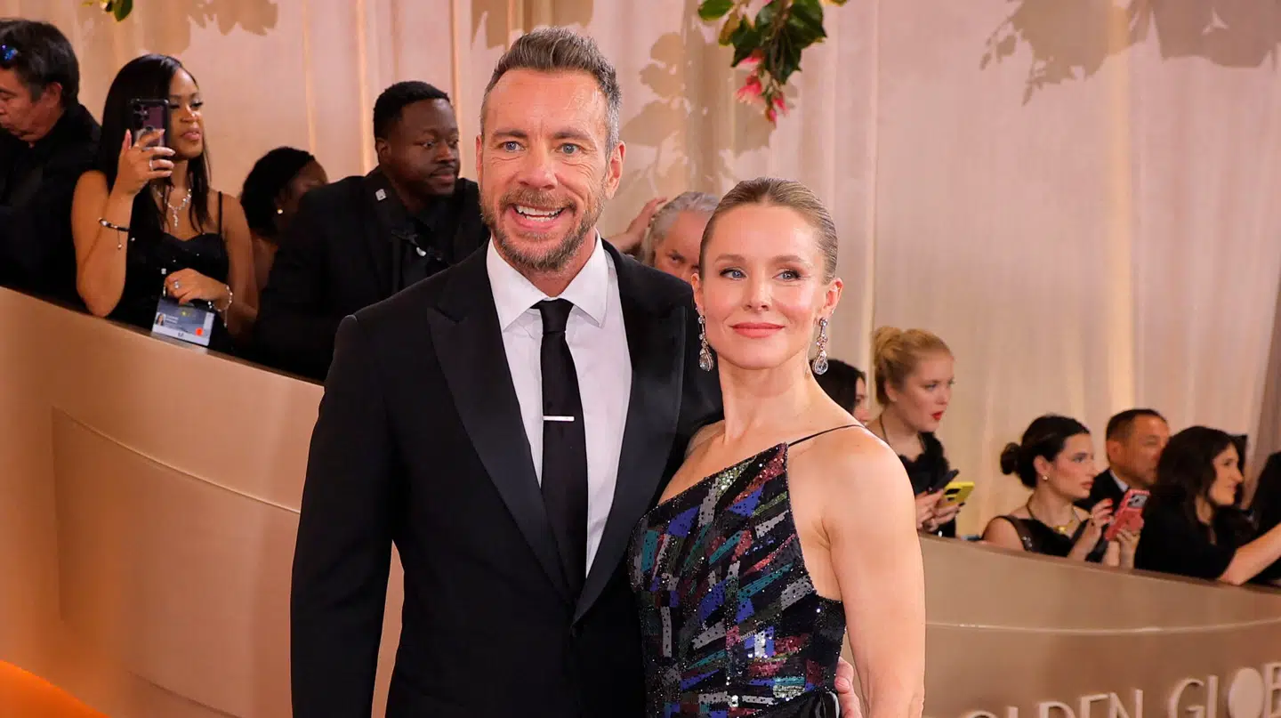 Skuespiller Kristen Bell og hendes mand Dax Shepard.