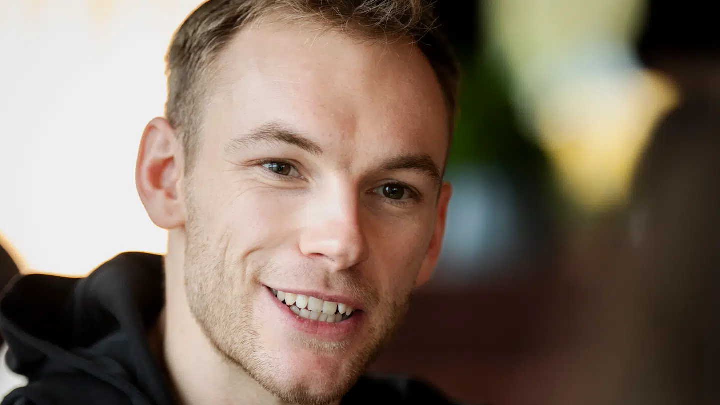 Mathias Gidsel da Håndboldherrerne holdte pressemøde i København inden Golden League.