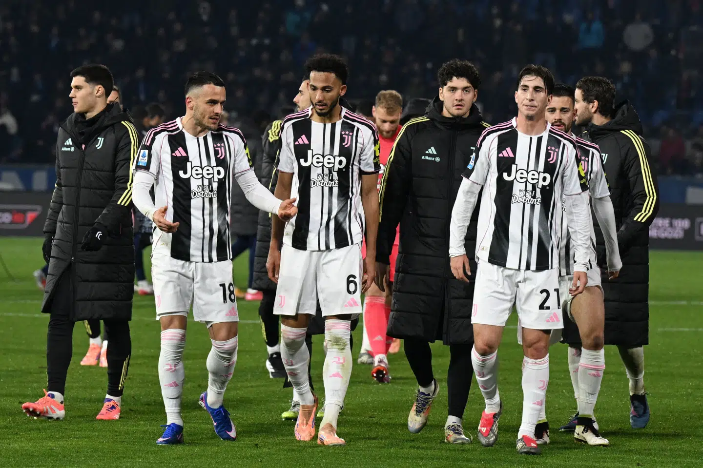 Juventus vandt stort i Serie A mandag aften. (Arkivfoto).