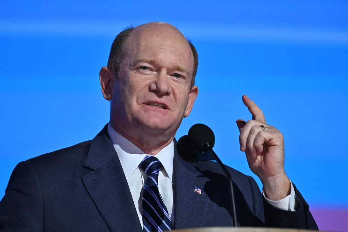 Den demokratiske senator Chris Coons står i spidsen for delegation af amerikanske politikere, der fredag og lørdag skal mødes med repræsentanter for den danske og grønlandske regering i København. (Arkivfoto).