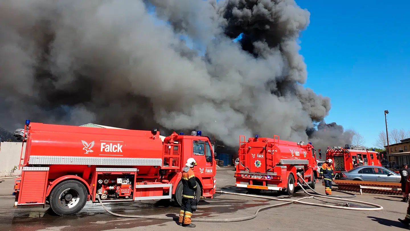 En brand hos en skrothandler i Maribo tilbage i 2020.