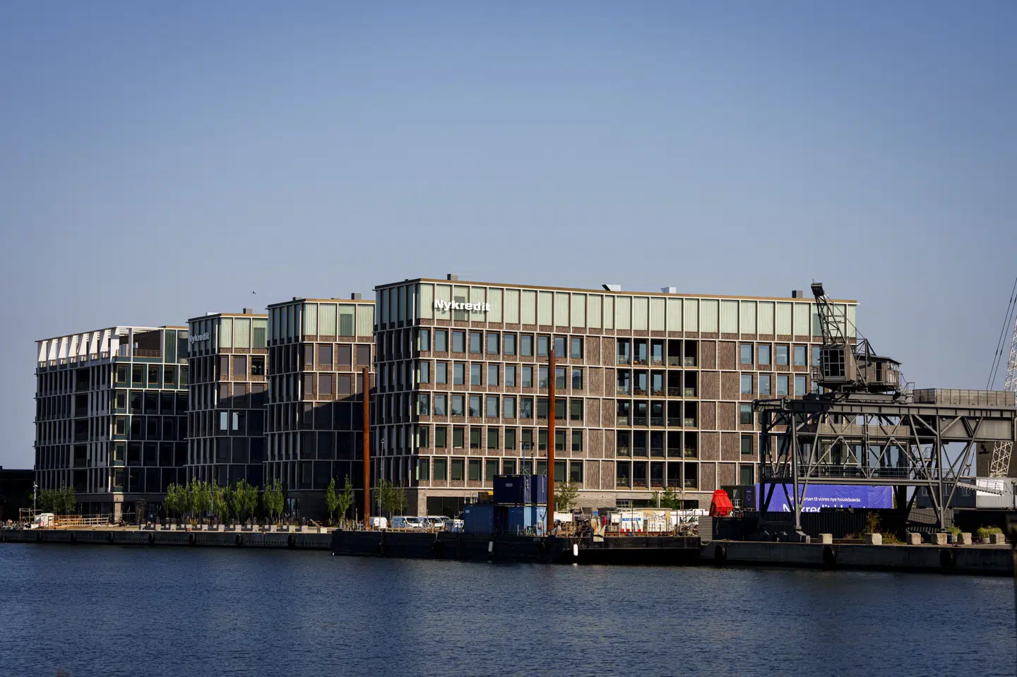 Nykredit har flyttet adresse, så man nu holder til i Svanemøllehavnen i København. Tidligere lå hovedkvarteret på Kalvebod Brygge. (Arkivfoto).