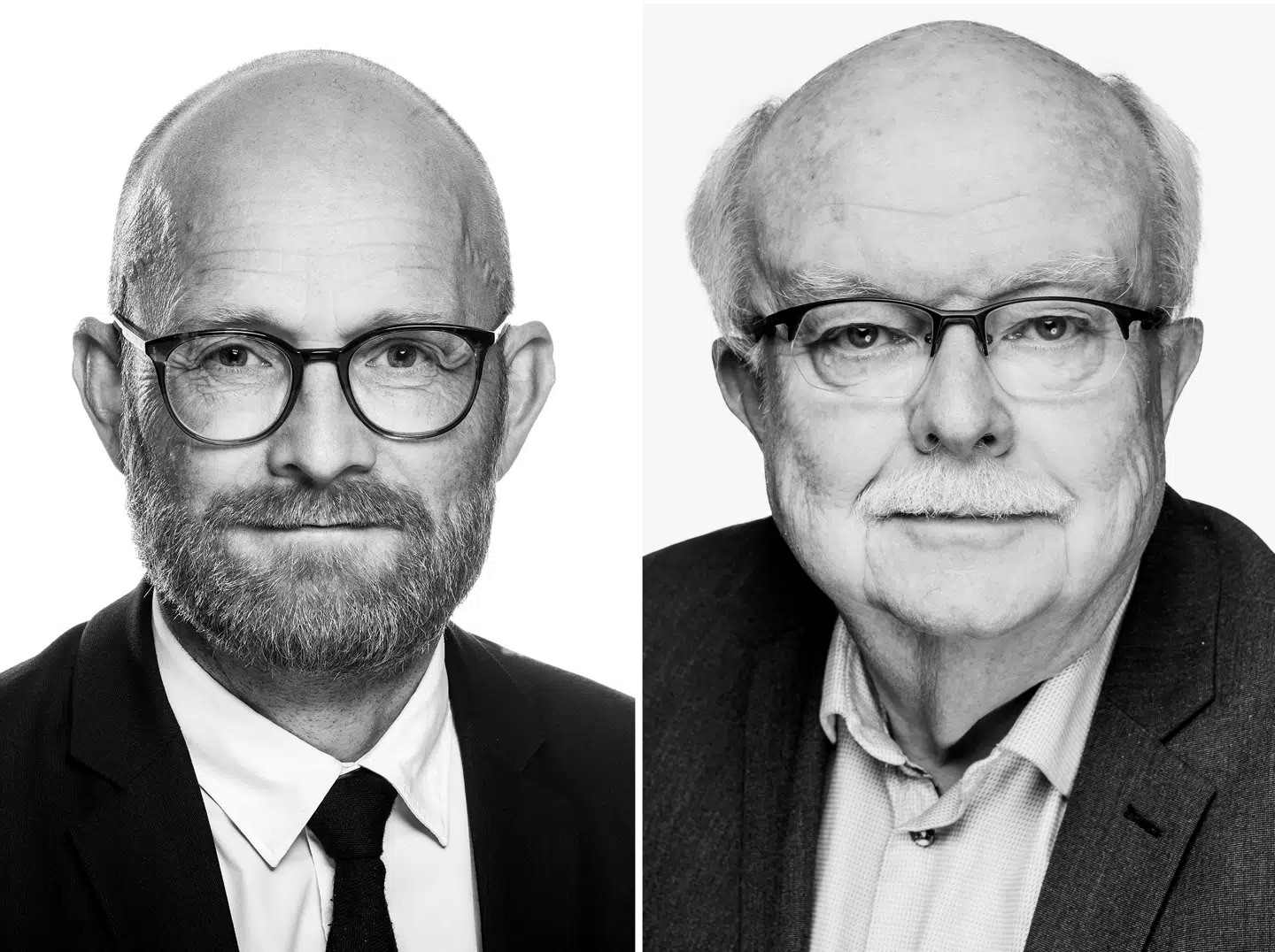 Nordisk korrespondent Peter Suppli og international analytiker Kristian Mouritzen.