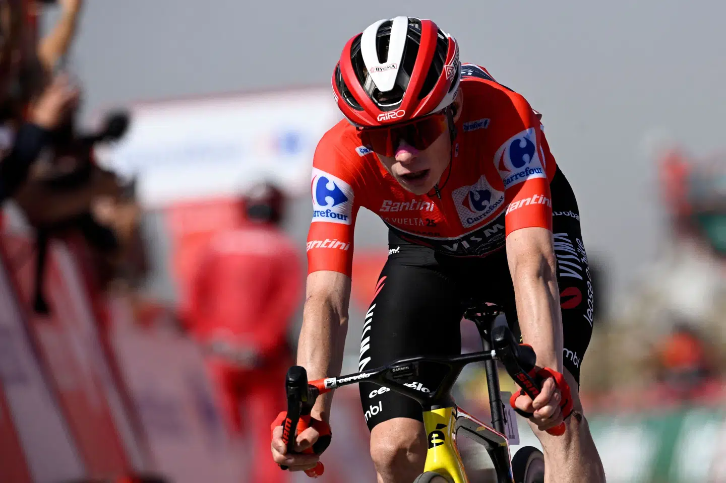 Jonas Vingegaard vandt sidste år Vuelta a España for første gang i sin karriere. (Arkivfoto).