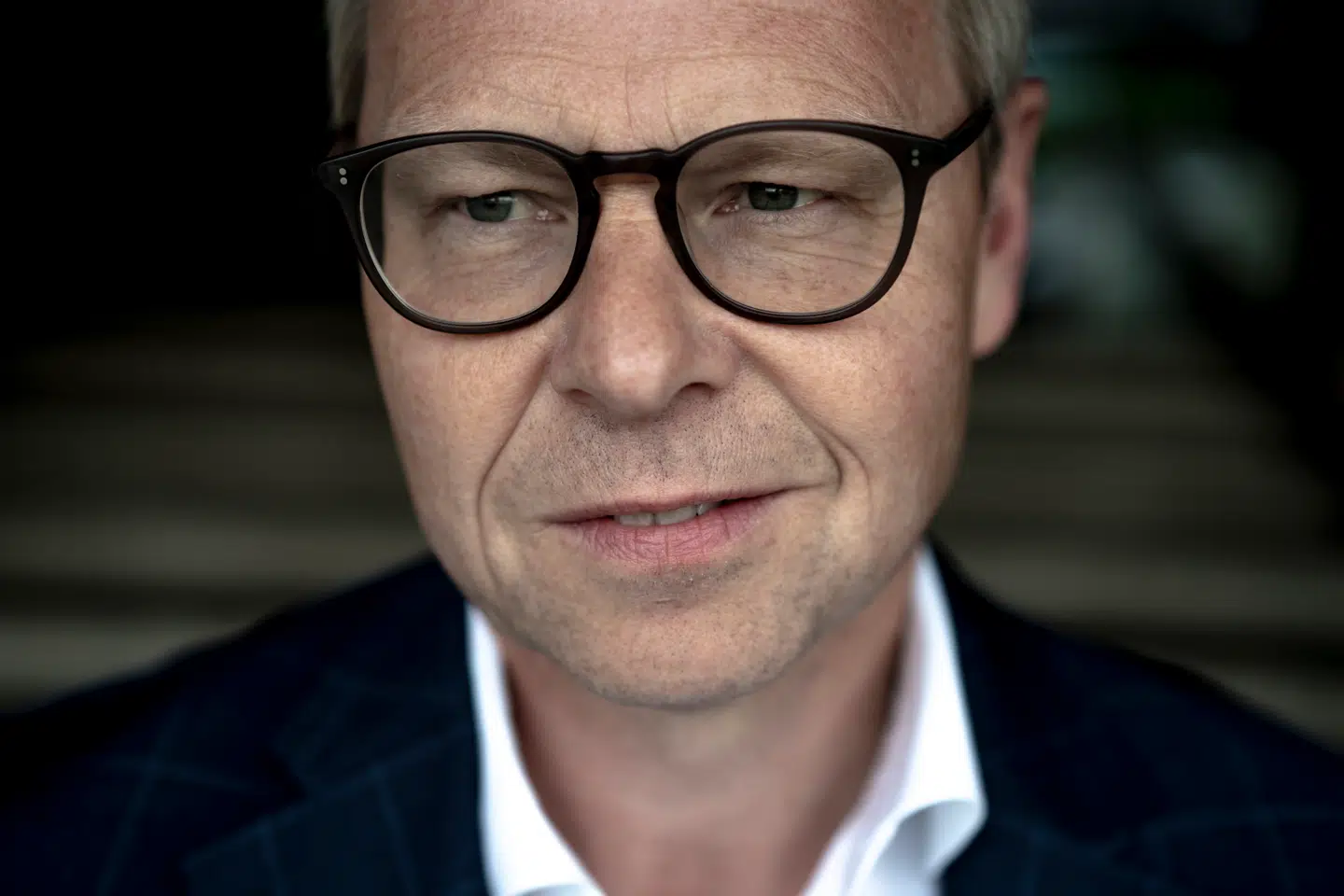 Michael Rasmussen, topchef i Nykredit, glæder sig over, at kunderne får direkte gevinst af, at realkreditkæmpen endnu en gang forventer et rekordresultat.