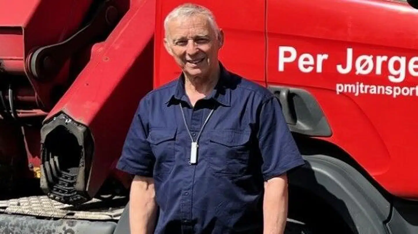 Per Jørgensen, der er pensioneret vognmand, er træt af stigende grønne ejerafgifter på hans bil