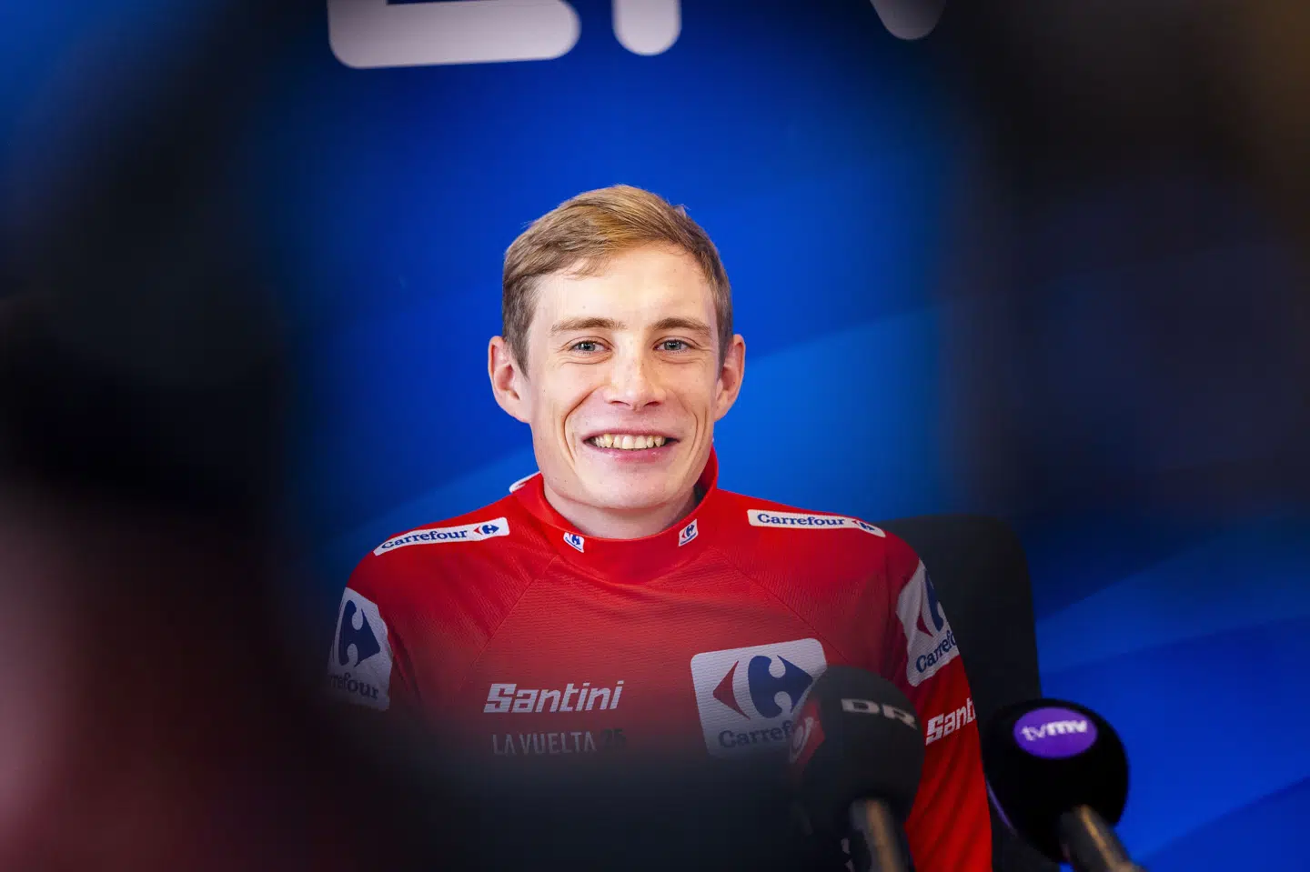 Jonas Vingegaard kan blive den ottende cykelrytter i historien, som har vundet alle tre grand tours. (Arkivfoto).