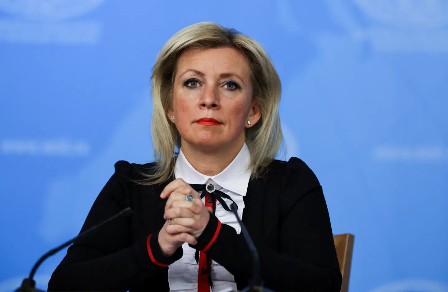 'Maria Zakharova er talsperson for det russiske udenrigsministerium. Ifølge hende er protesterne i Iran nu 'ved at stabilisere sig'.
