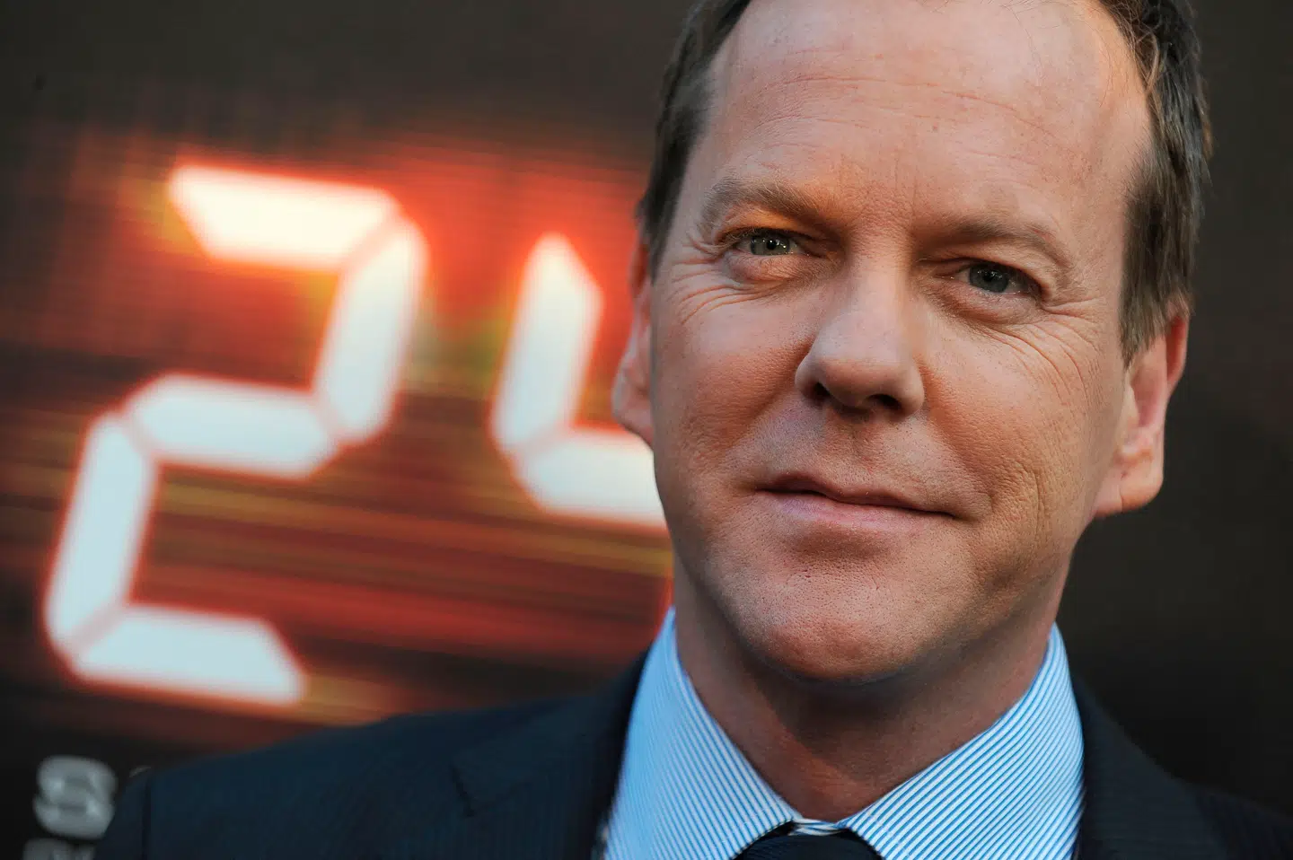 ARKIVFOTO af Kiefer Sutherland.