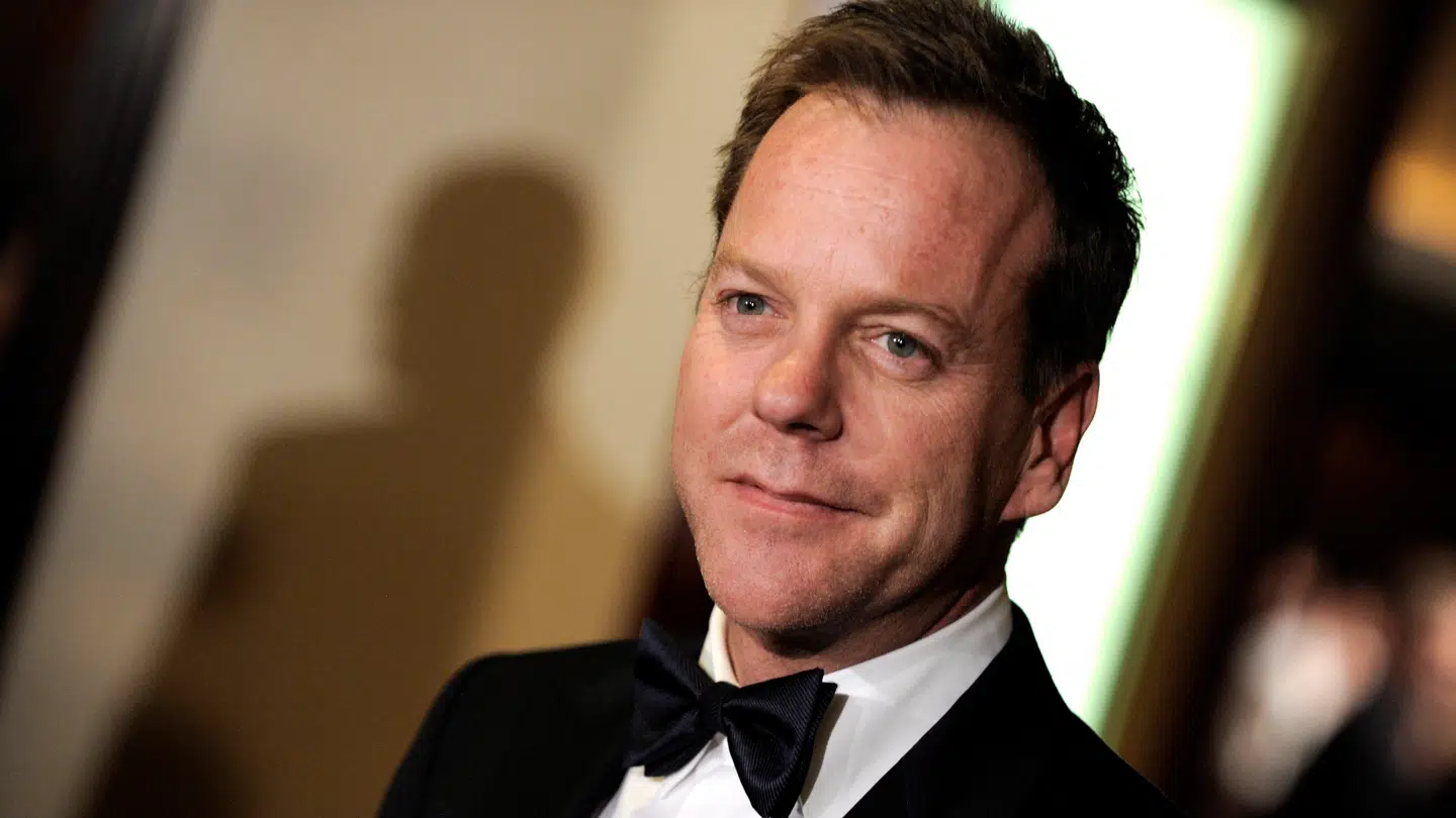 ARKIVFOTO af Kiefer Sutherland.
