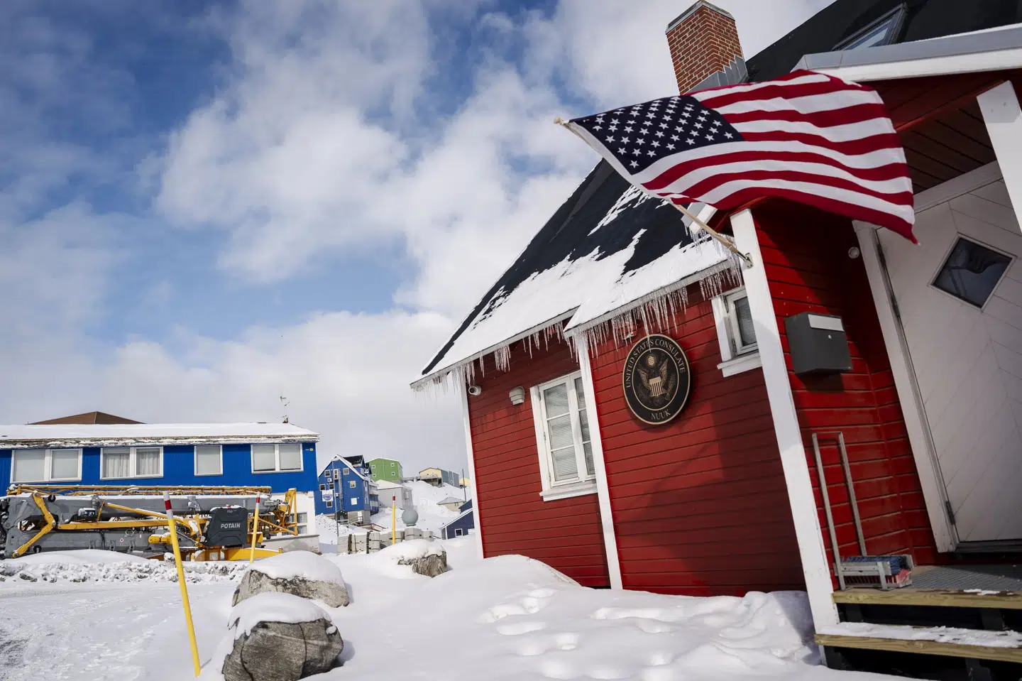 USA er i dag repræsenteret i Grønland med konsulatet i Nuuk og med amerikanske styrker på Pituffik Space Base. Men USA's præsident, Donald Trump, vil have fuld amerikansk kontrol over Grønland. (Arkivfoto).