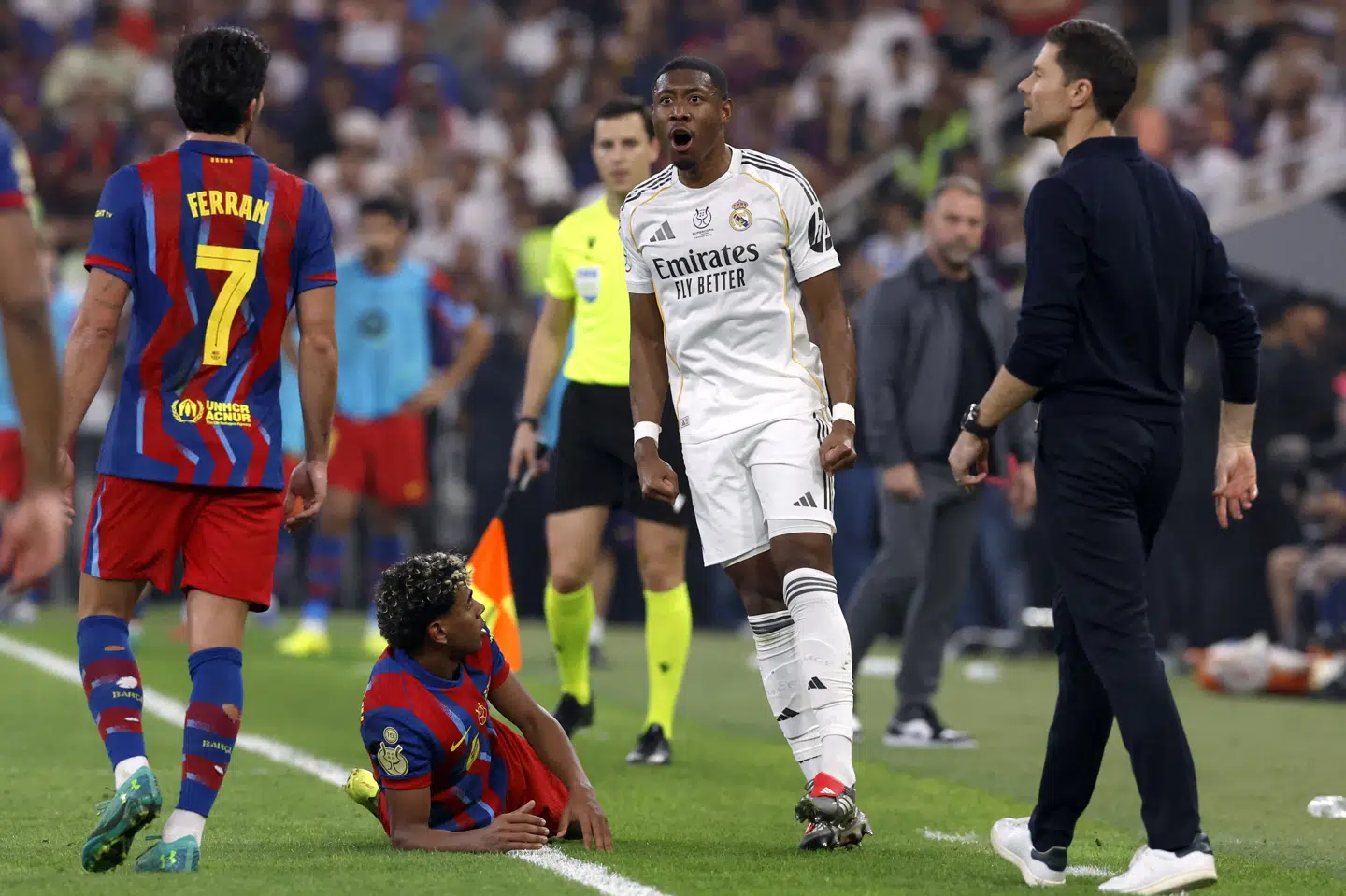 Xabi Alonso brød med Real Madrid efter nederlaget til FC Barcelona i søndags.