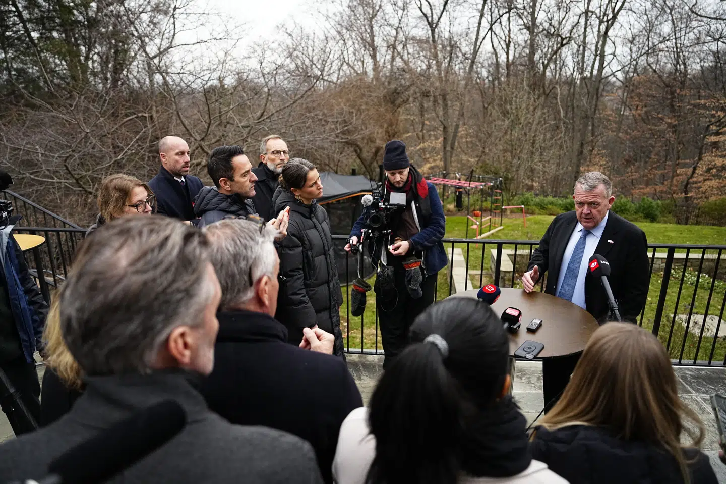 Udenrigsminister Lars Løkke Rasmussen er ikke fan af USA's præsident, Donald Trumps, måde at italesætte Grønland på.