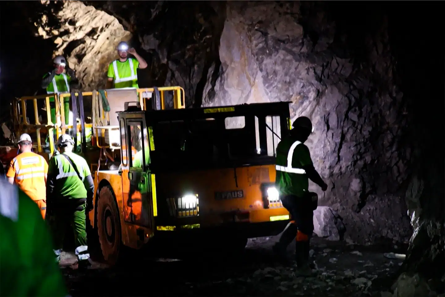 Guldminen i Nalunaq, som drives af mineselskabet Amaroq, er en af de få arbejdende miner i Grønland.