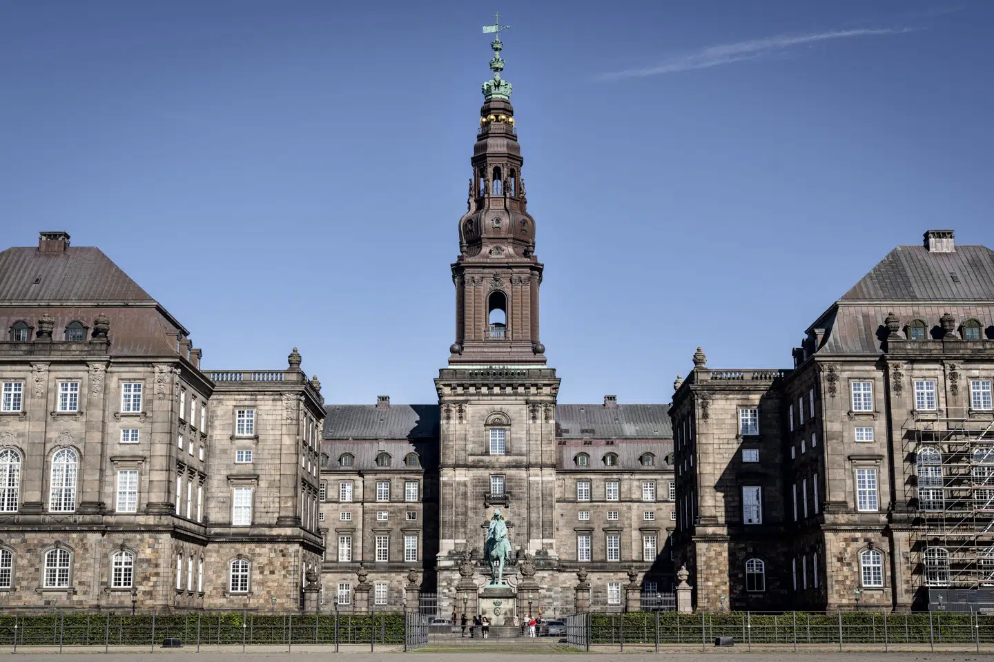 En amerikansk delegation besøger fredag Christiansborg for at drøfte samarbejde mellem Danmark, Grønland og USA. (Arkivfoto).