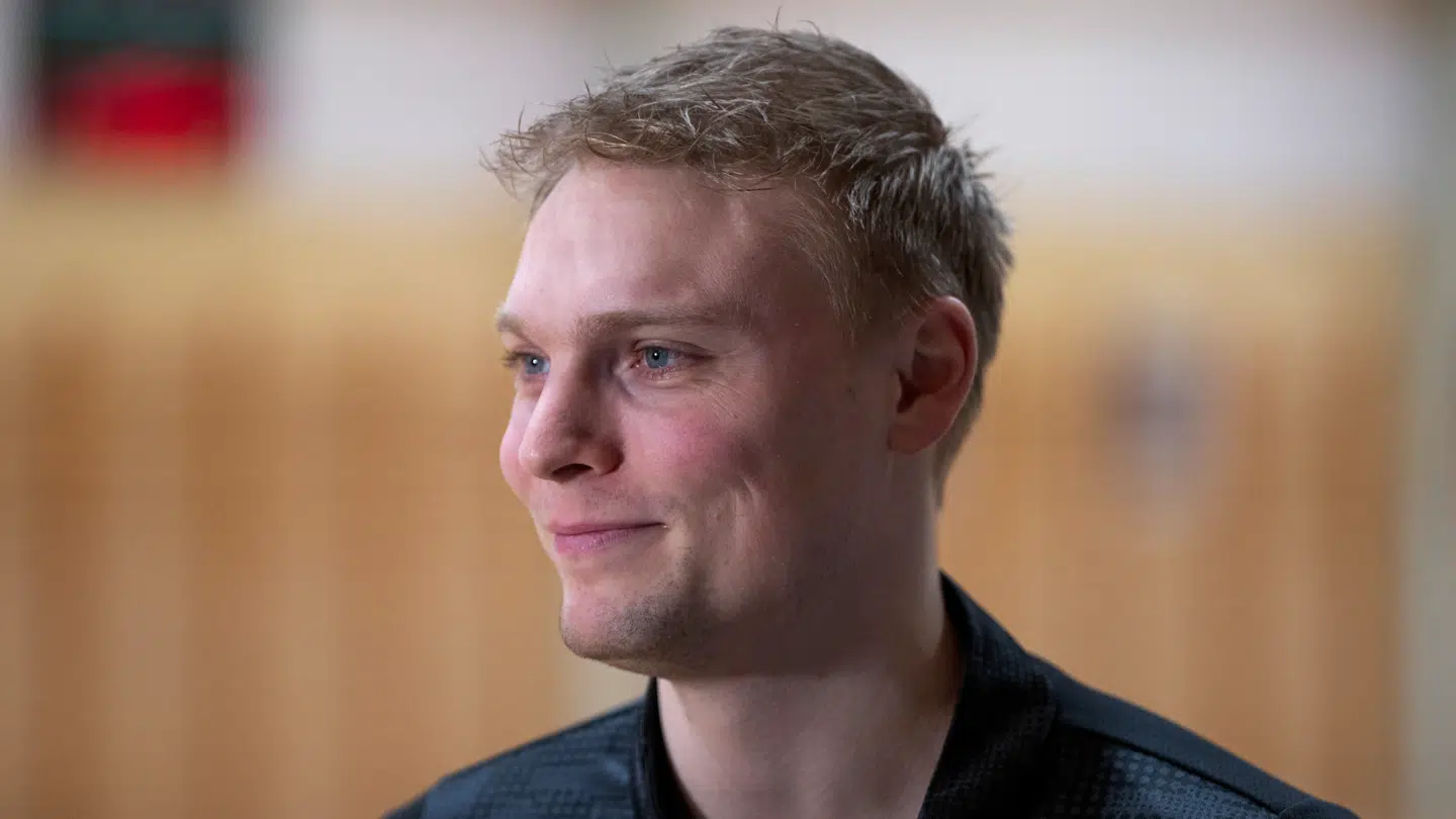 Emil Bergholt skal snart være far til to.