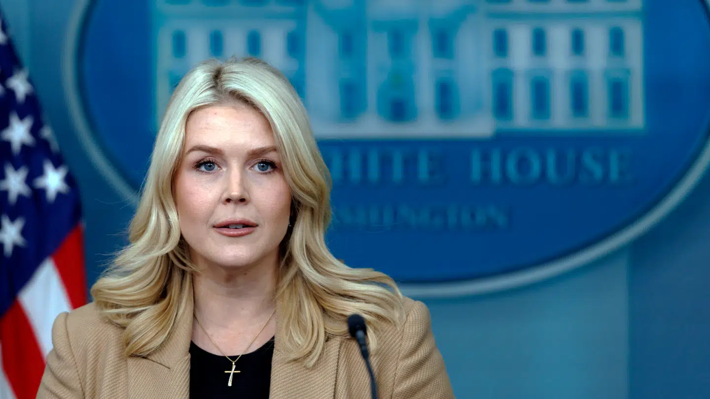 Karoline Leavitt, pressesekretær i Det Hvide Hus, forklarer, at arbejdsgruppen skal drøfte 'overtagelsen' ag Grønland, og ikke 'om' Grønland skal overtages.