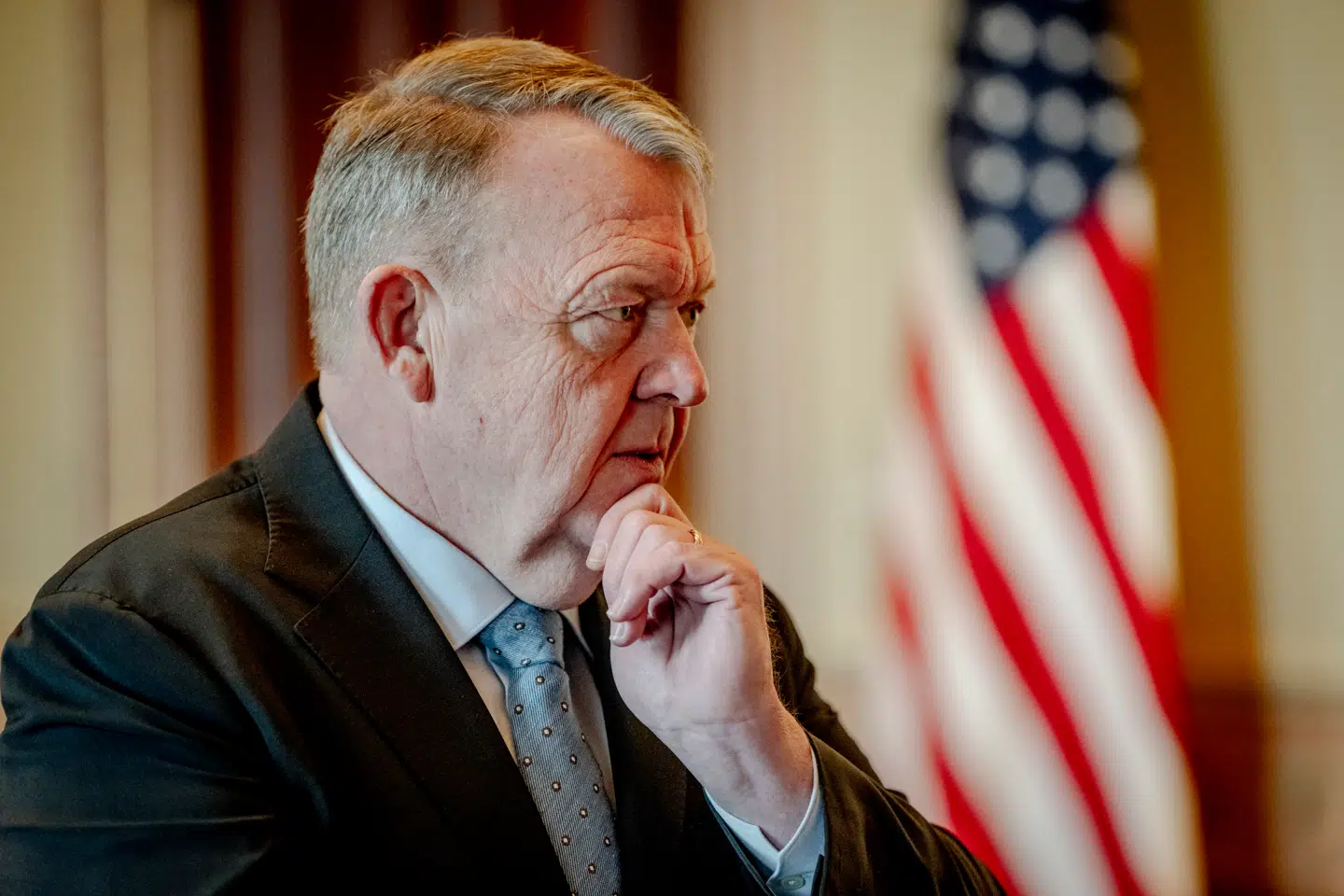 Danmarks udenrigsminister, Lars Løkke Rasmussen (M), afviser Det Hvide Hus' udlægning af, hvilket formål arbejdsgruppen mellem USA, Grønland og Danmark har.