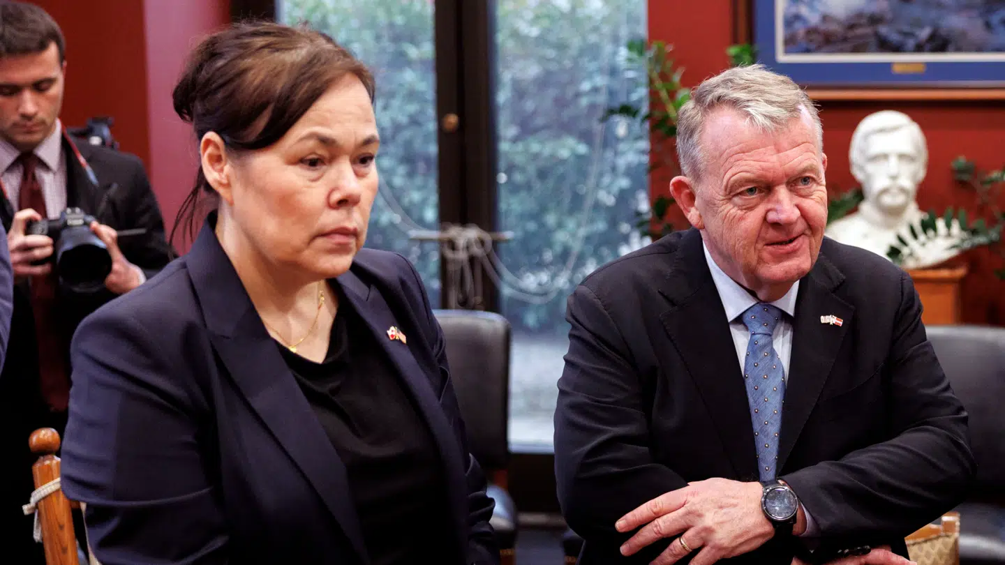 Udenrigsminister Lars Løkke Rasmussen og Grønlands minister for udenrigsanliggender, Vivian Motzfeldt, mødtes onsdag med flere senatorer, da vi var i Washington, D.C.