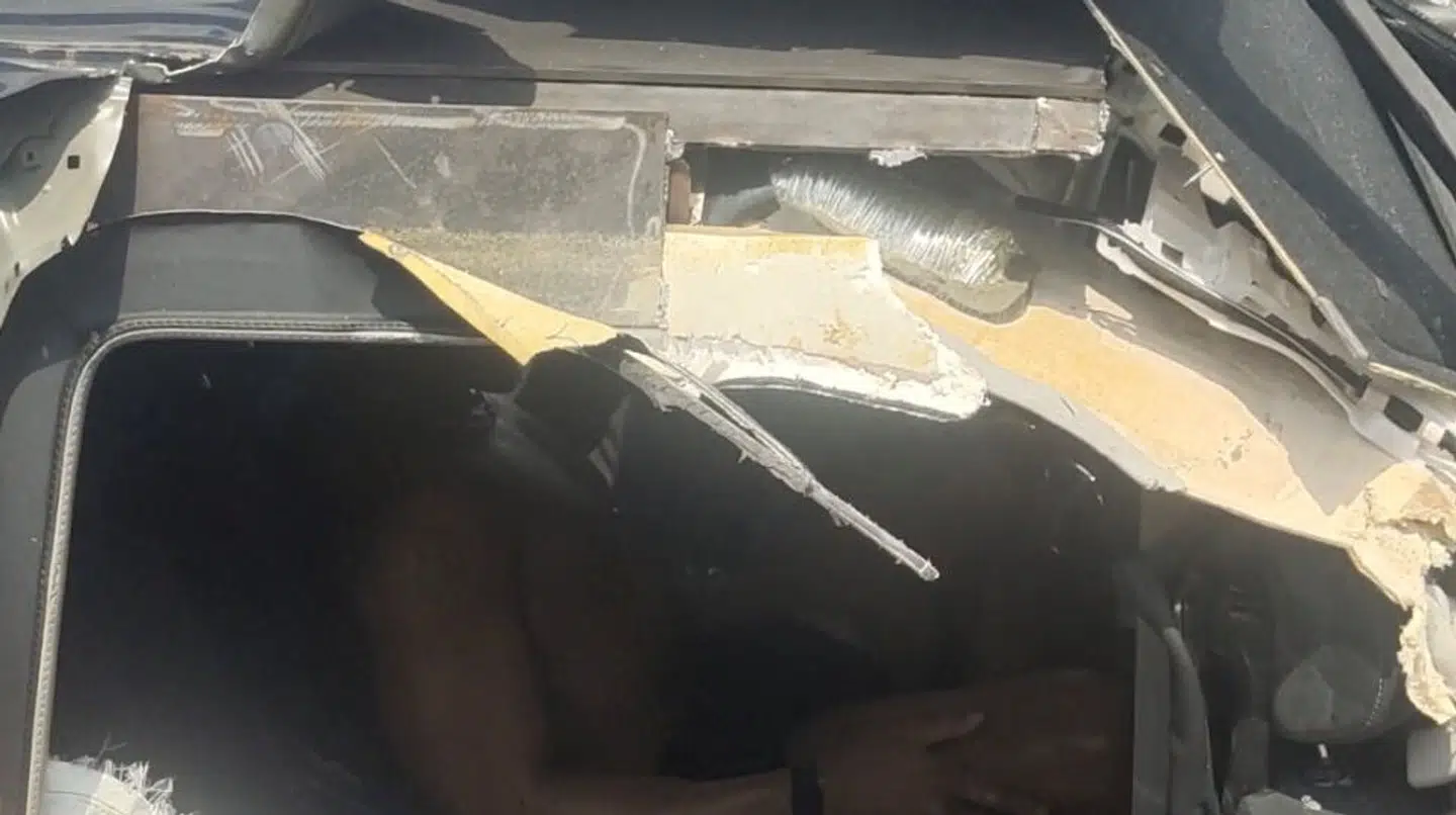 Her sad superstjernen - i live - mens to af hans venner døde for øjnene af ham.