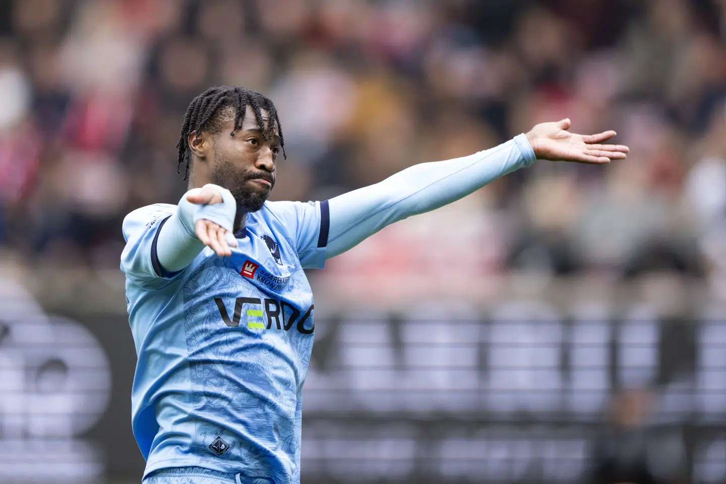 Norman Campbell scorede ni mål i 46 kampe for Randers FC. (Arkivfoto).
