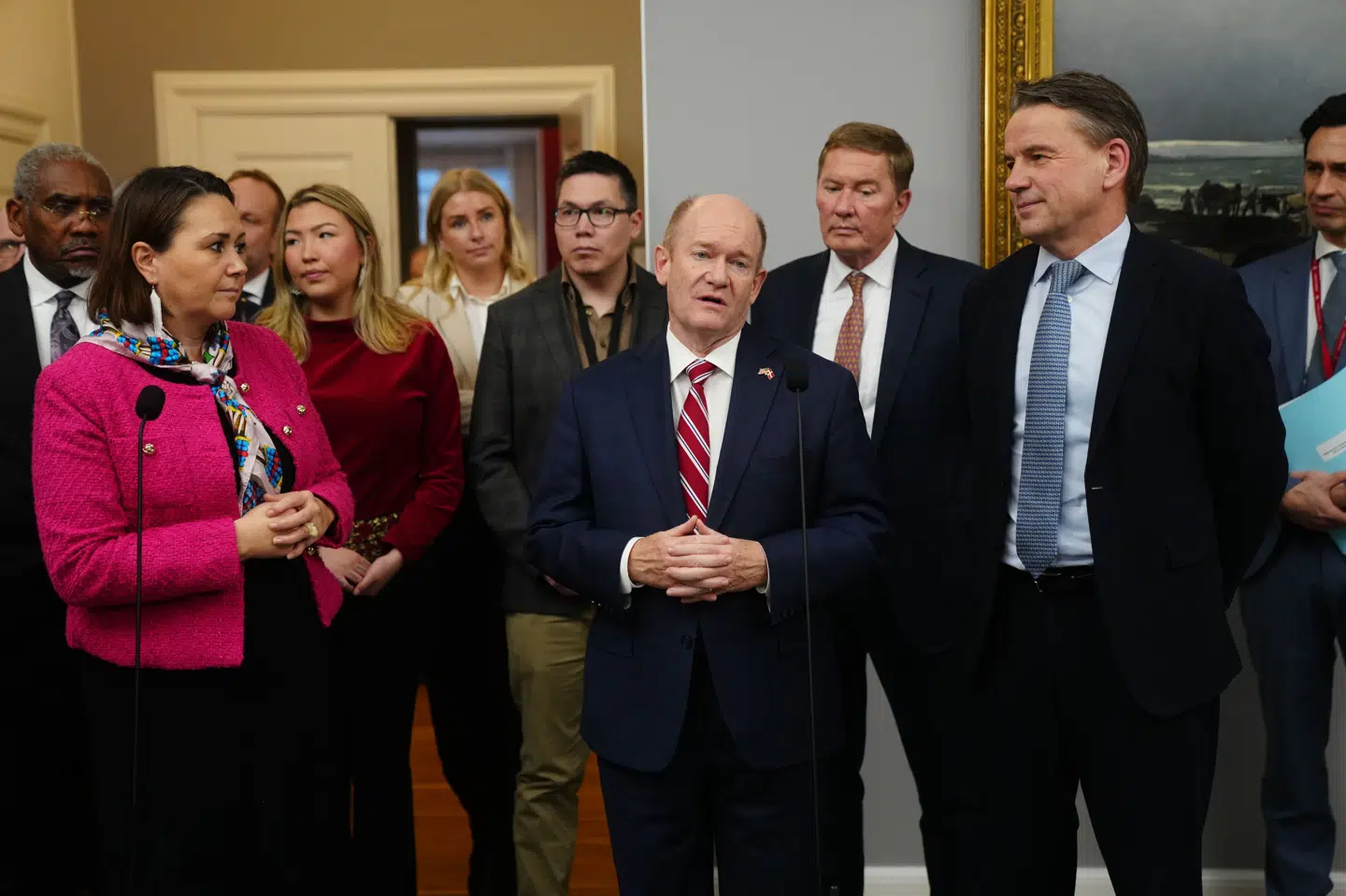 11 amerikanske kongresmedlemmer er fredag på besøg i København for at drøfte Grønland.