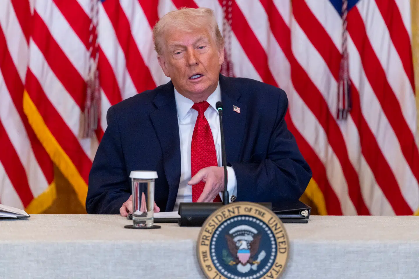 Donald Trump meddelte, at Danmark og syv andre lande fra 1. februar vil blive pålagt ti procent told. 1. juni stiger det til 25 procent told – medmindre USA kan overtage Grønland.