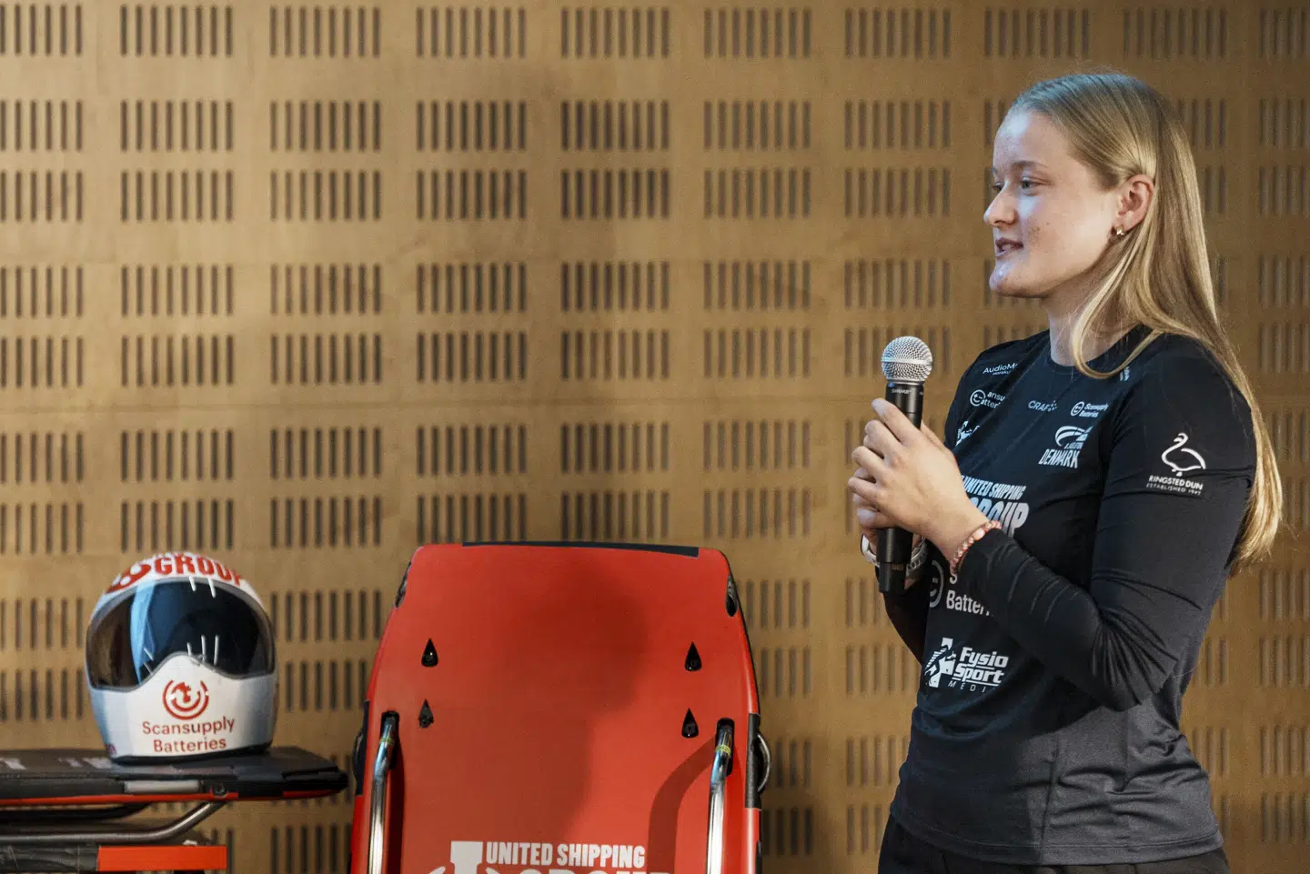 Den danske skeletonkører Nanna Vestergård Johansen har været gennem en omtumlet uge, men det endte med et lykkeligt udfald til slut. (Arkivfoto).